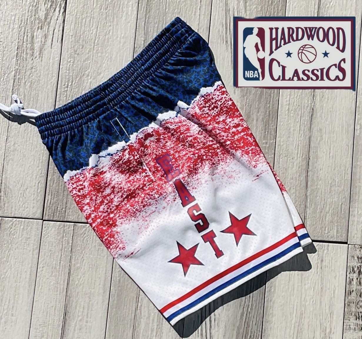 Nike Mitchell & Ness Swingman Shorts All-Star East 2003 Size US 34 / EU 50 - 2 Thumbnail