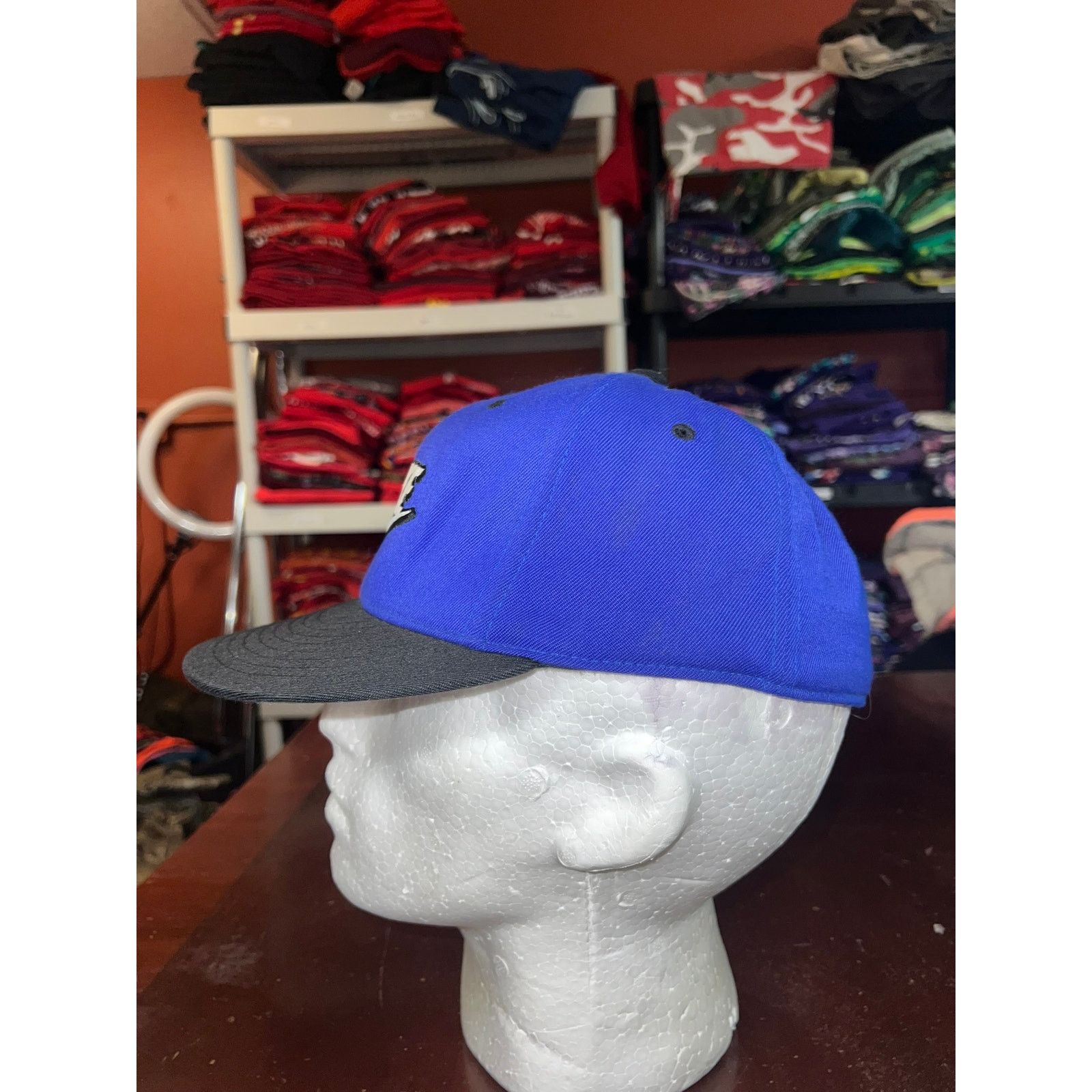 Nike Nike Sportswear Hat Blue One Size Cap Sports Logo Headwear Size ONE SIZE - 3 Thumbnail