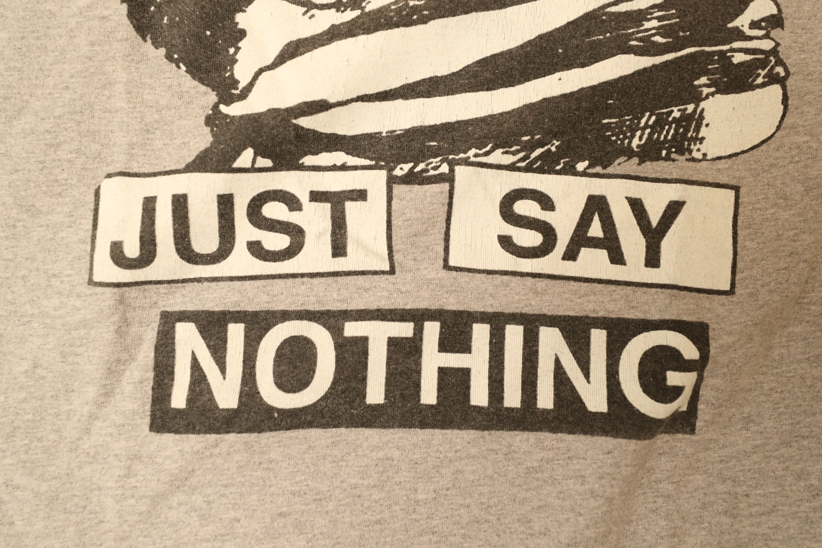 Foulplay Company FoulPlay Just Say Nothing Tee (L) Size US L / EU 52-54 / 3 - 5 Thumbnail