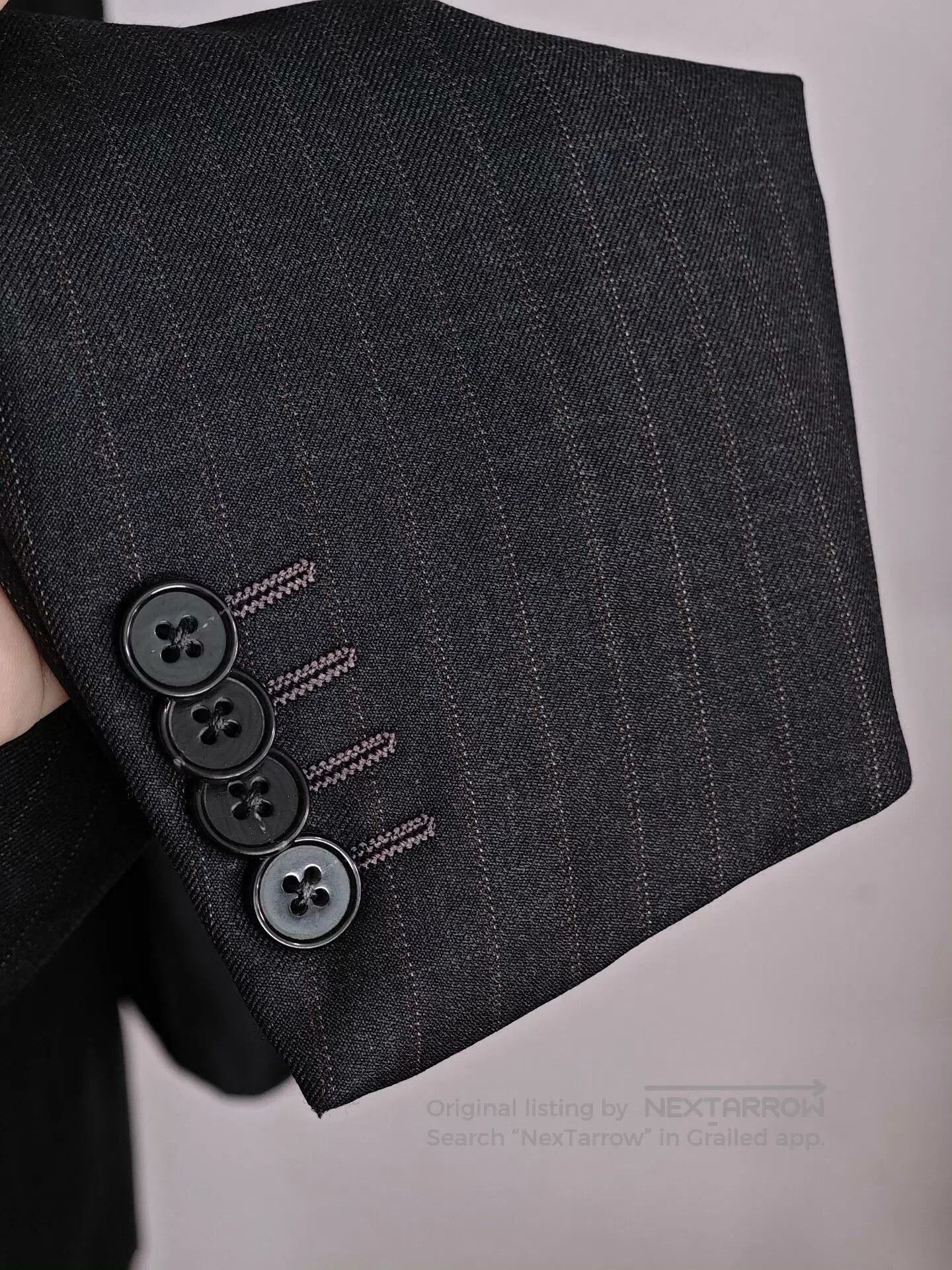 Ermenegildo Zegna Zegna Italian Wool Linen Suit Jacket. Size US S / EU 44-46 / 1 - 4 Thumbnail