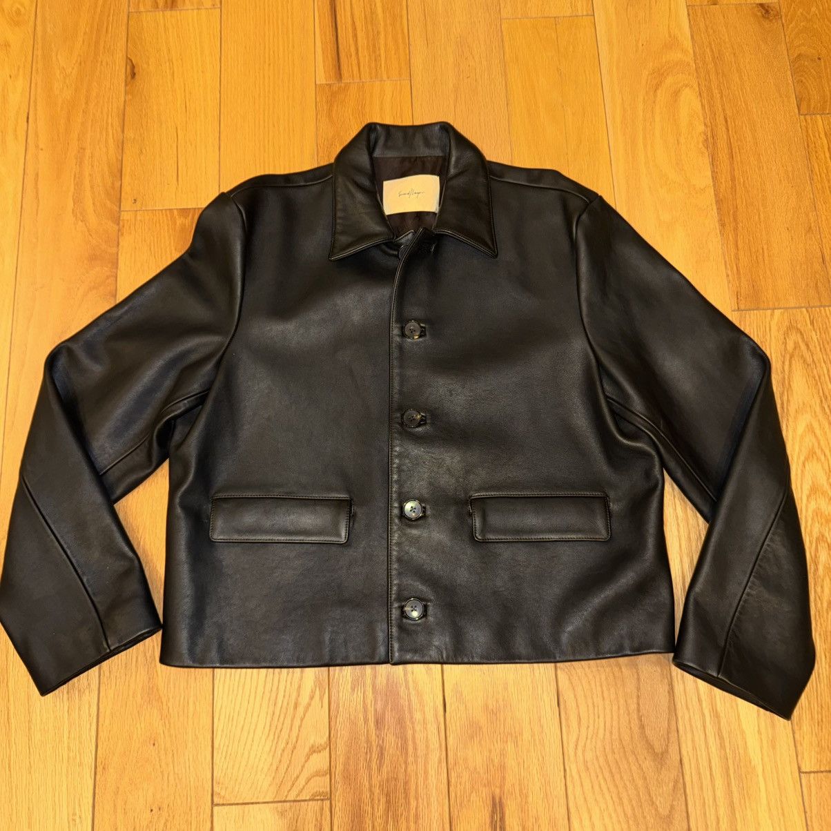 Second/Layer Second Layer 100% Leather Jacket | Made in Italy Size US L / EU 52-54 / 3 - 2 Thumbnail