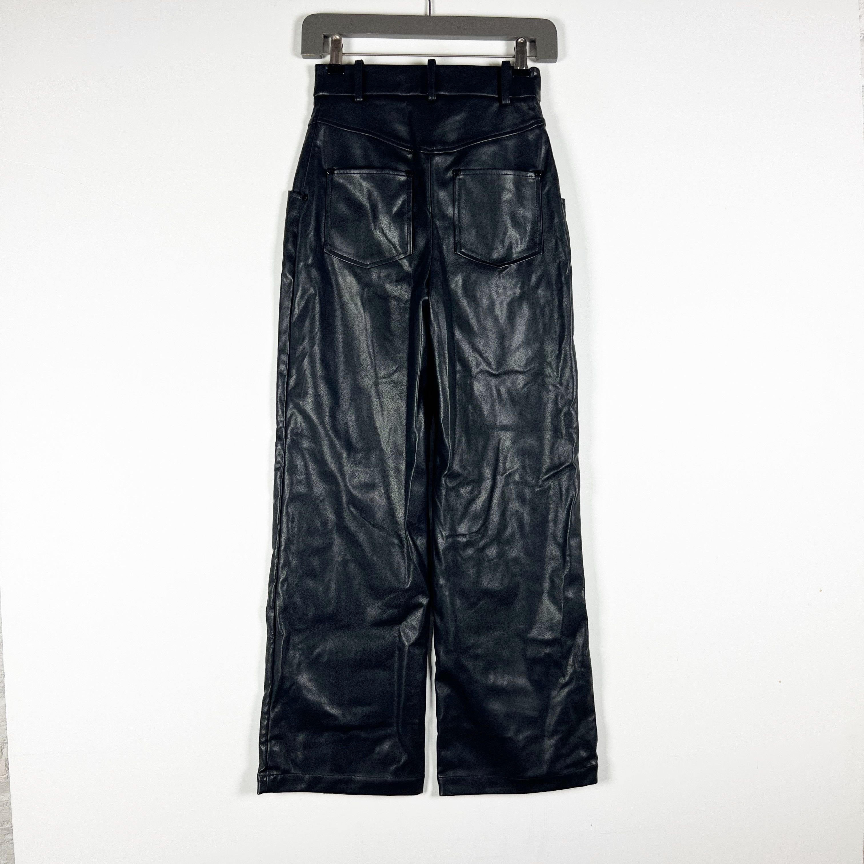 Lovers and Friends Lovers And Friends Faux Vegan Leather Size 24" / US 00 / IT 34 - 4 Thumbnail