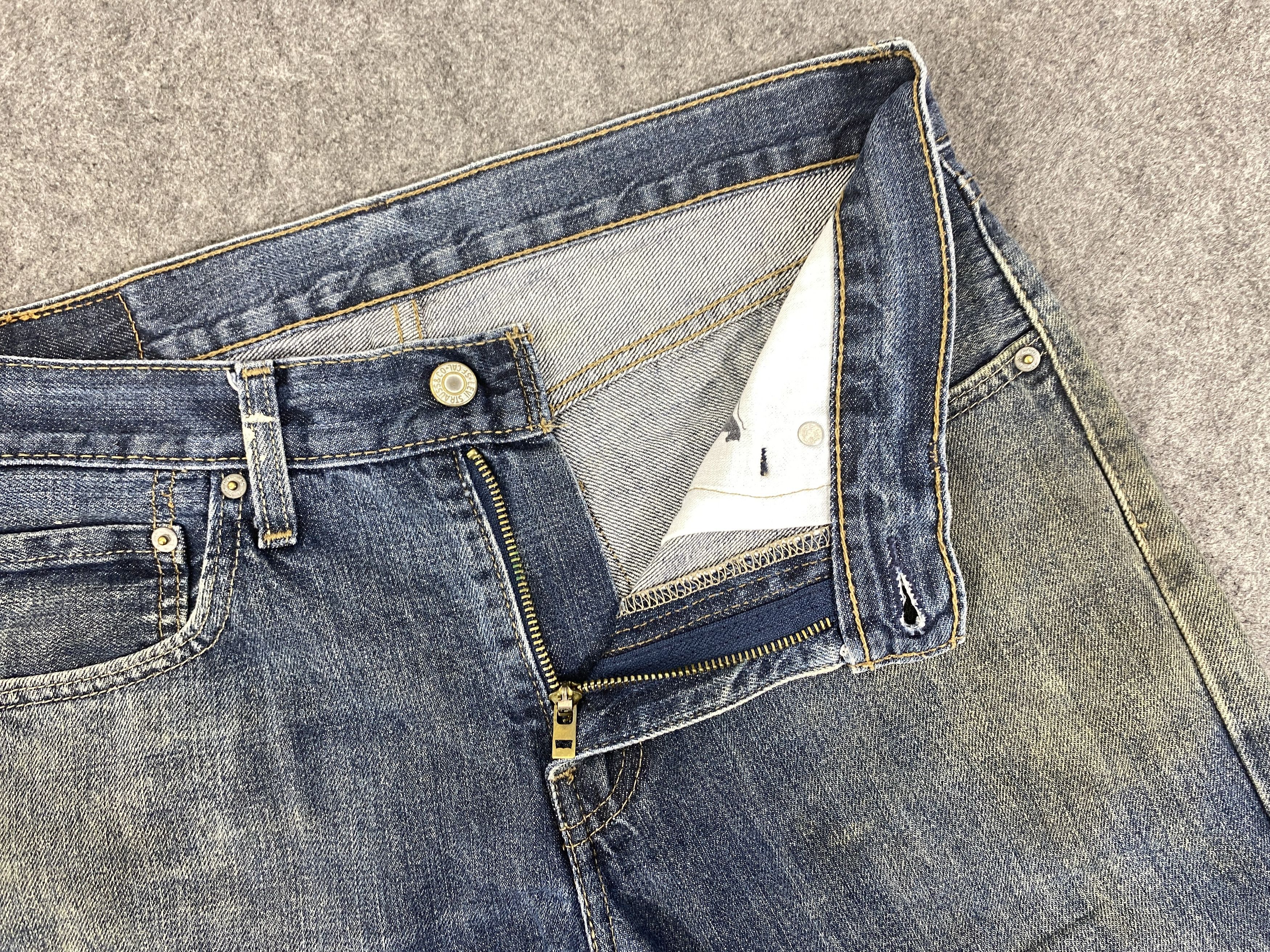 Levi's Dirty Blue Vintage Levis 527 Flare Jeans 33x29.5 - JN3201 Size US 33 - 6 Thumbnail