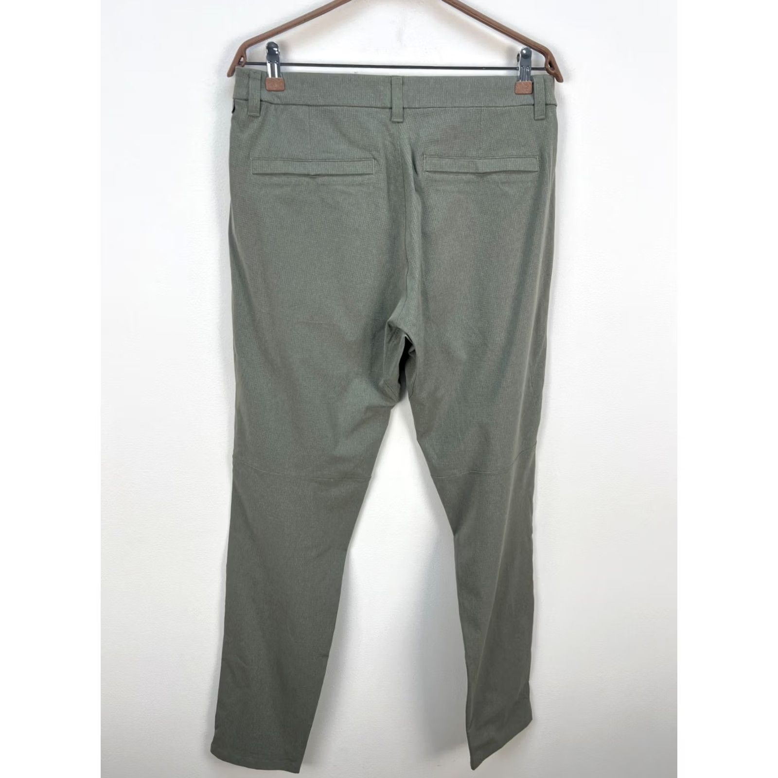 Lululemon Lululemon Commission Slim Fit Pants Green Mens Size 32 Size US 32 / EU 48 - 3 Thumbnail