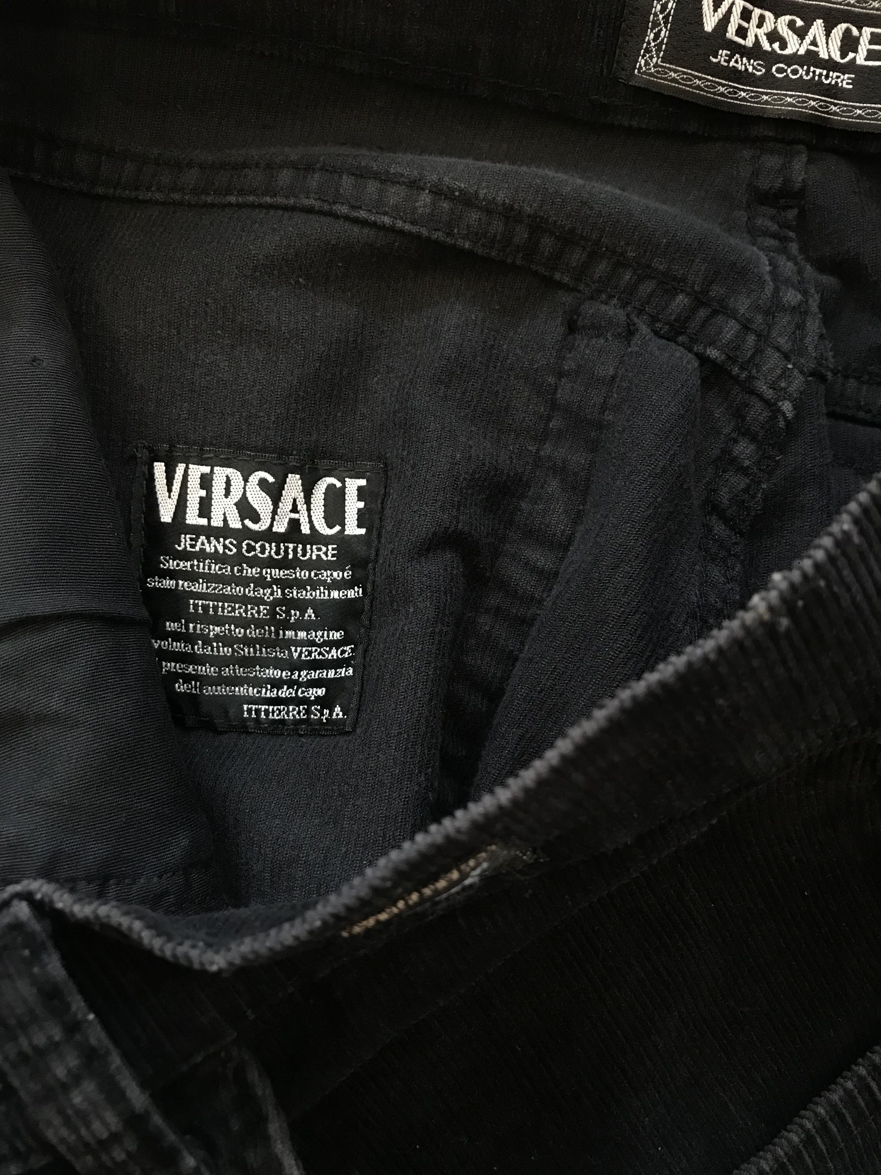 Versace × Versace Jeans Couture Vintage Versace Corduroy Pants Size US 34 / EU 50 - 9 Thumbnail