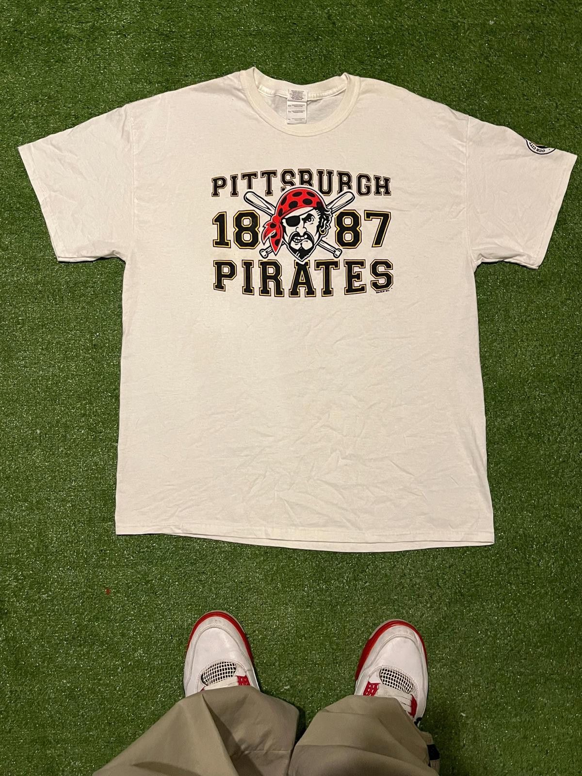 Unknown London Pittsburgh Pirates 1887 Vintage Style T-Shirt Size ONE SIZE - 1 Thumbnail