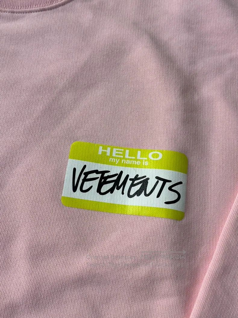 Vetements Vetements Logo Signature Hoodie Size US XS / EU 42 / 0 - 2 Thumbnail