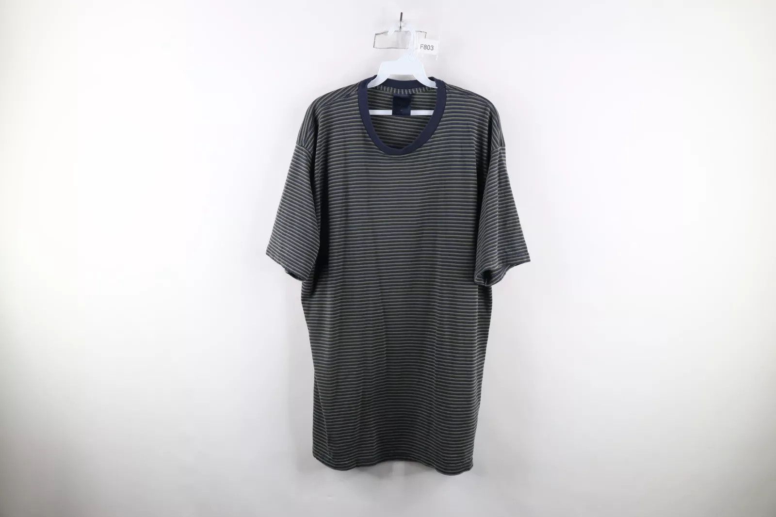 Vintage Vintage 90s Streetwear Distressed Short Sleeve T-Shirt Size US XL / EU 56 / 4 - 1 Thumbnail