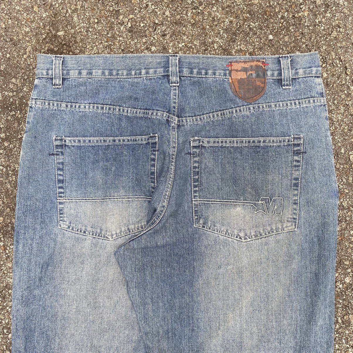 Mecca Crazy Vintage Y2K Mecca Baggy Jeans JNCO Wide Skater Grunge Size US 38 / EU 54 - 9 Thumbnail