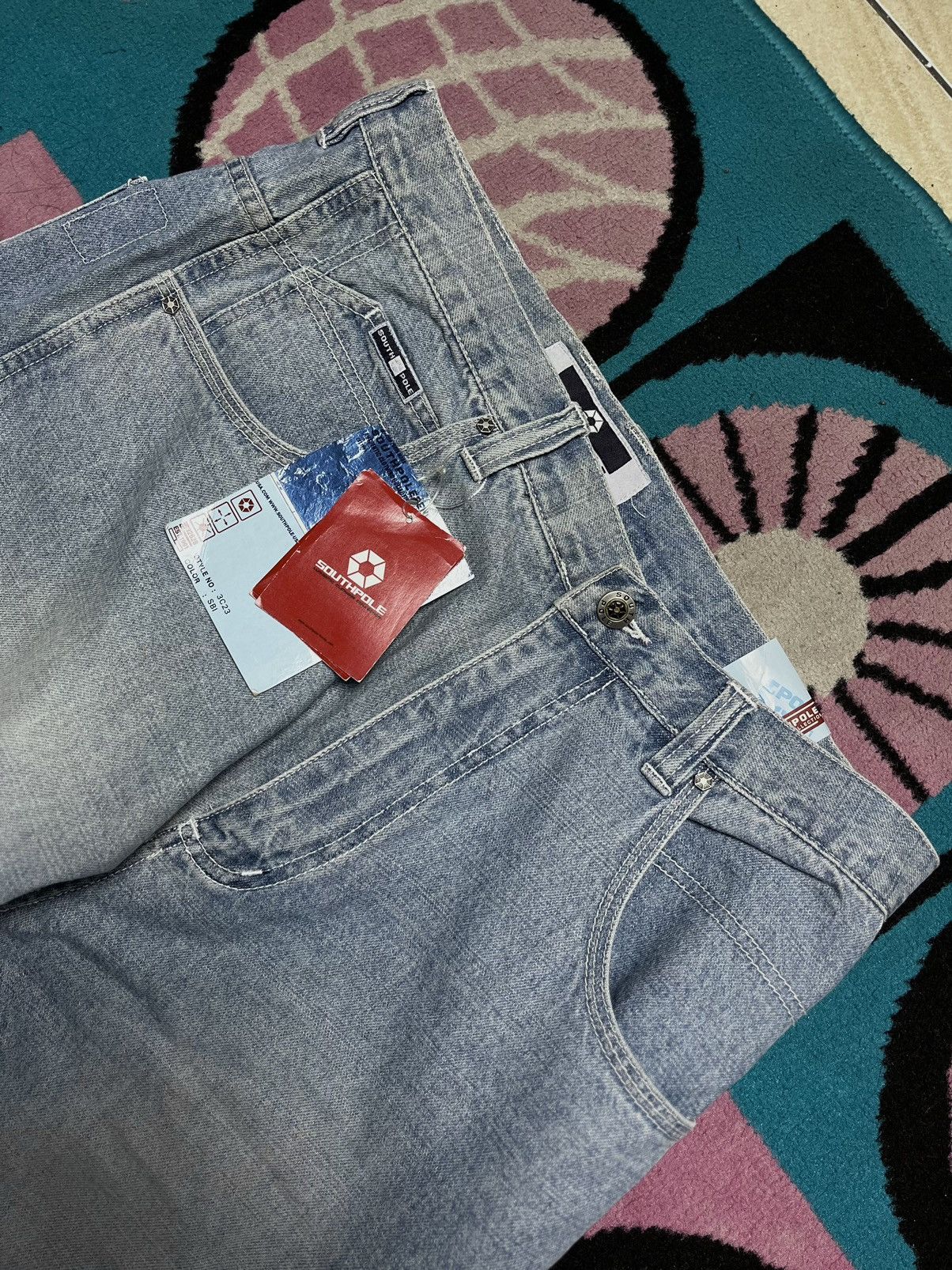 Southpole × Vintage Vintage 90's Carpenter Jeans Southpole On Size 36 Size US 36 / EU 52 - 5 Thumbnail