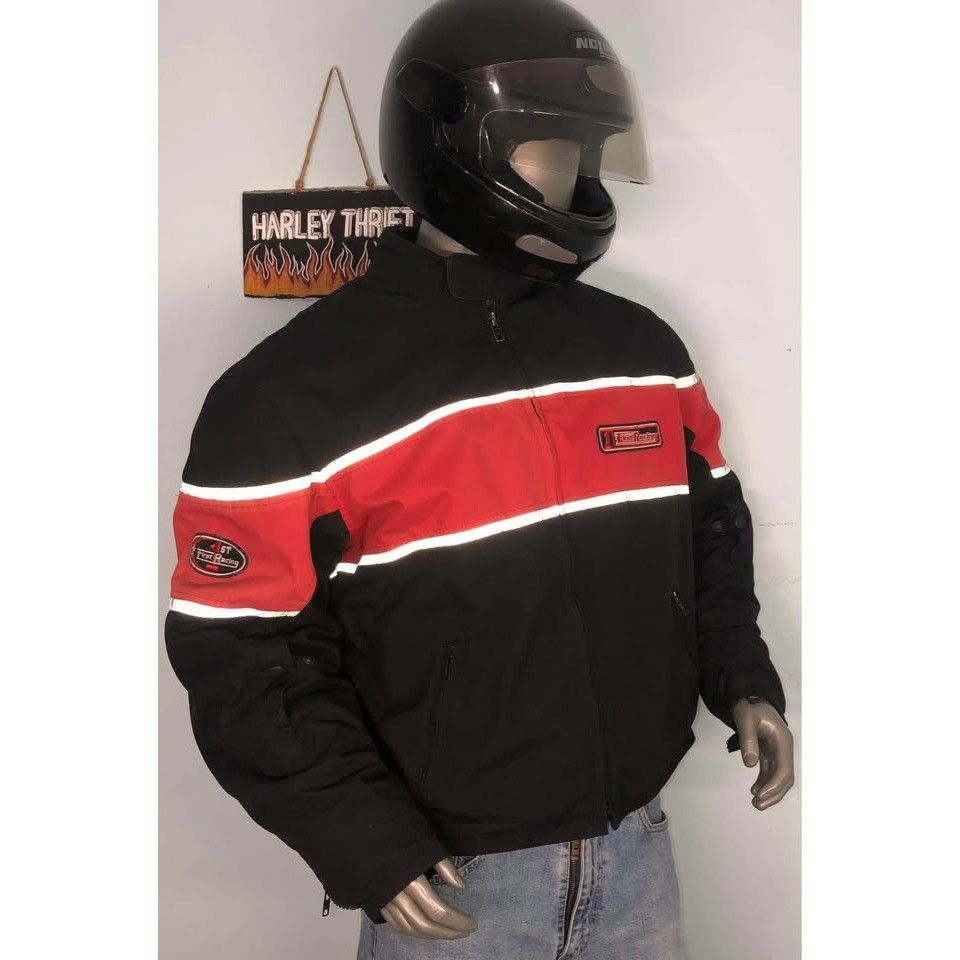 Vintage VTG Jacket 2XL Men Armor Removable Lining FIRST RACING Size US XXL / EU 58 / 5 - 3 Thumbnail