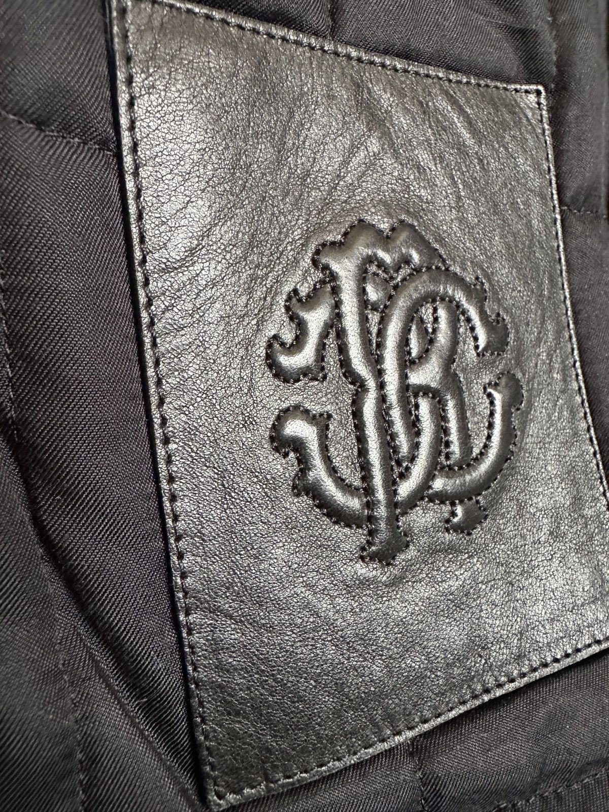 Roberto Cavalli Rare intricate biker jacket Size US M / EU 48-50 / 2 - 9 Thumbnail