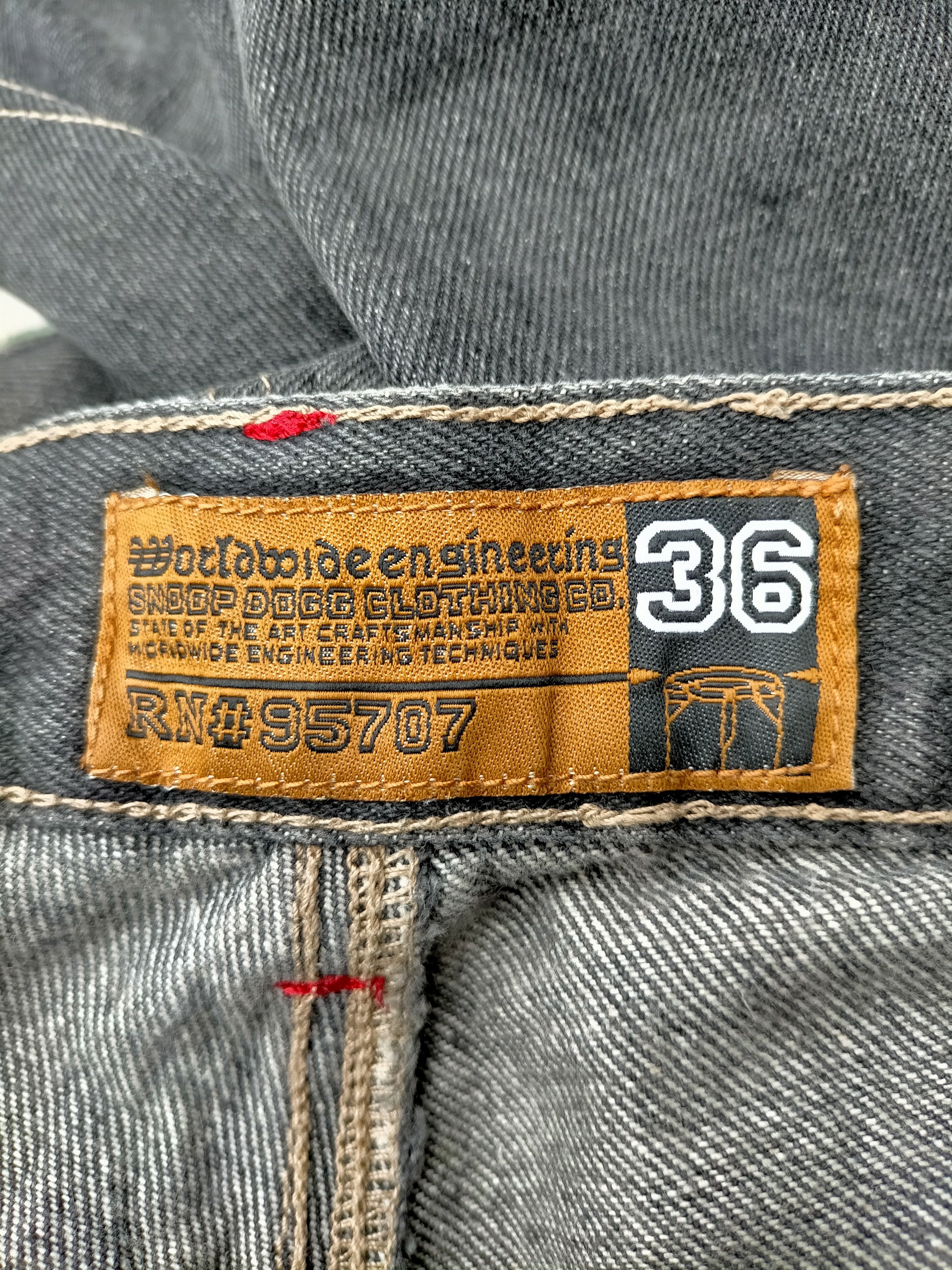 Snoop Dogg Snoop Dogg Baggy Carpenter Hip Hop Jeans Size US 34 / EU 50 - 19 Thumbnail