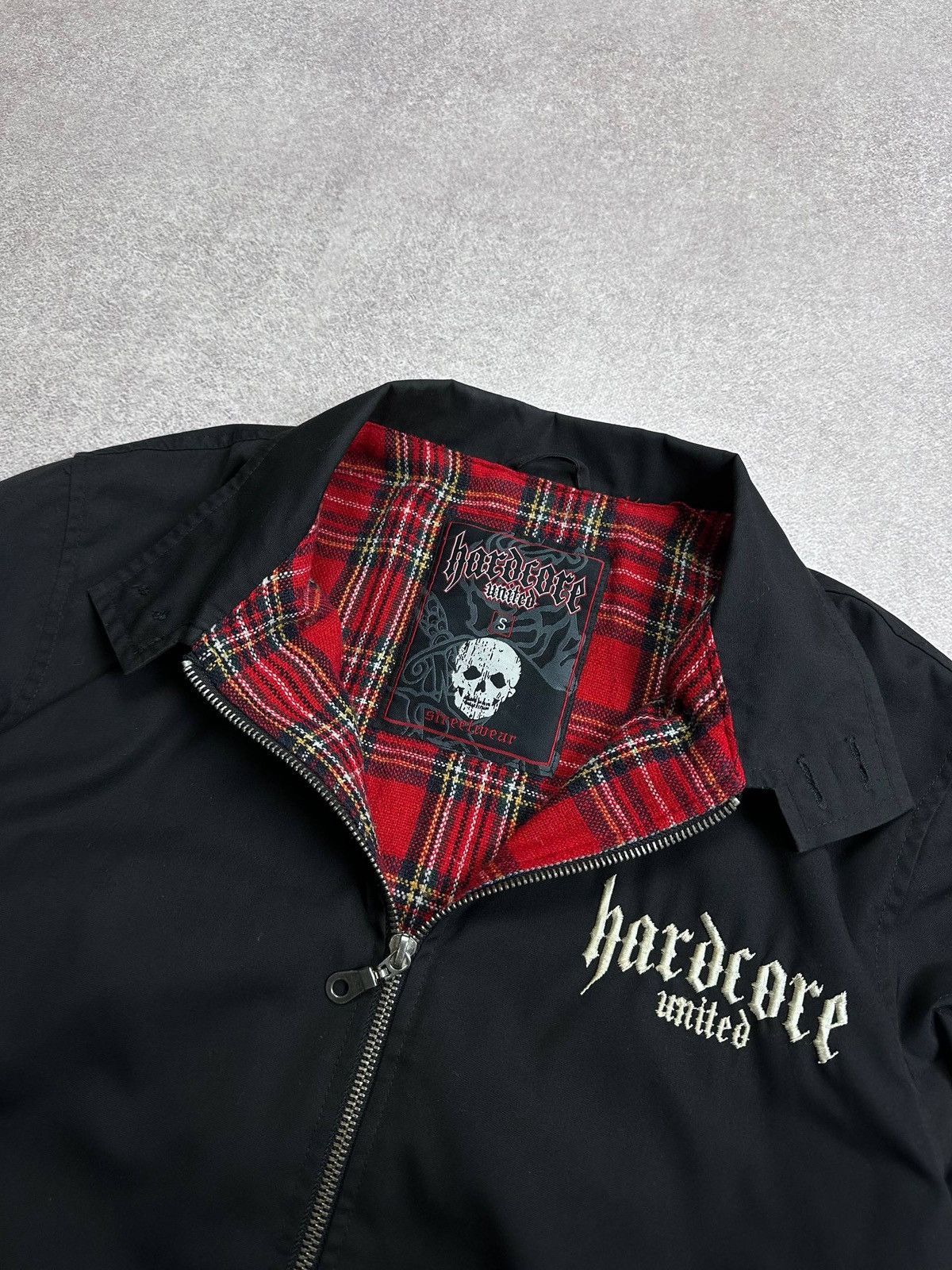 Vintage Vintage 90s Hardcore United Rave Bomber Jacket Rare S Size US S / EU 44-46 / 1 - 5 Thumbnail