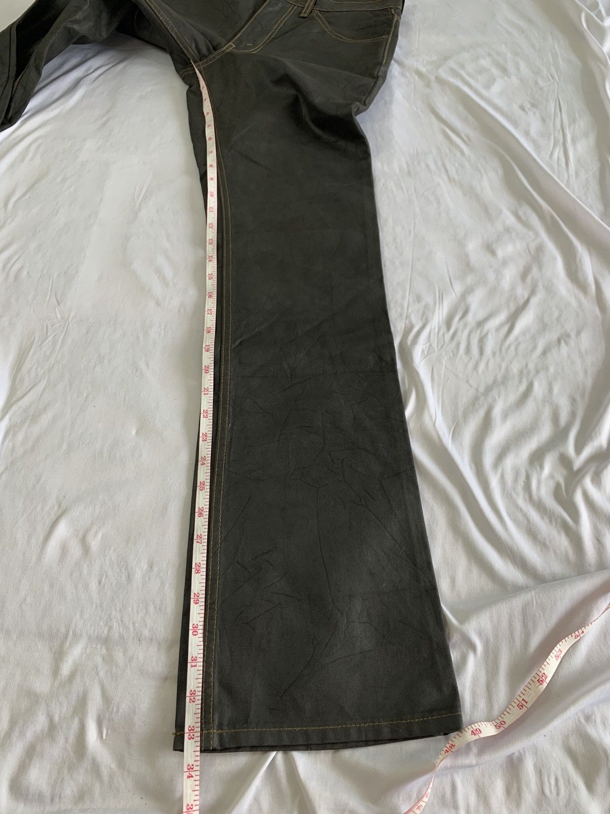 Levi's Waxed levis 517 flare jeans ifsx lgb kmrii fuga numbernine Size US 28 / EU 44 - 11 Thumbnail