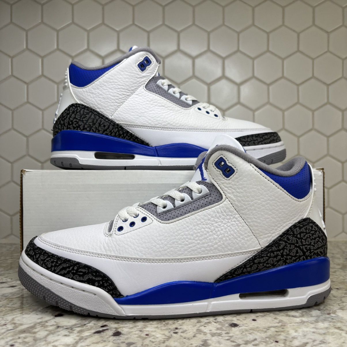 Jordan Brand Size 11-Jordan 3 Retro Racer Blue CLEAN W/Box Size US 11 / EU 44 - 1 Thumbnail