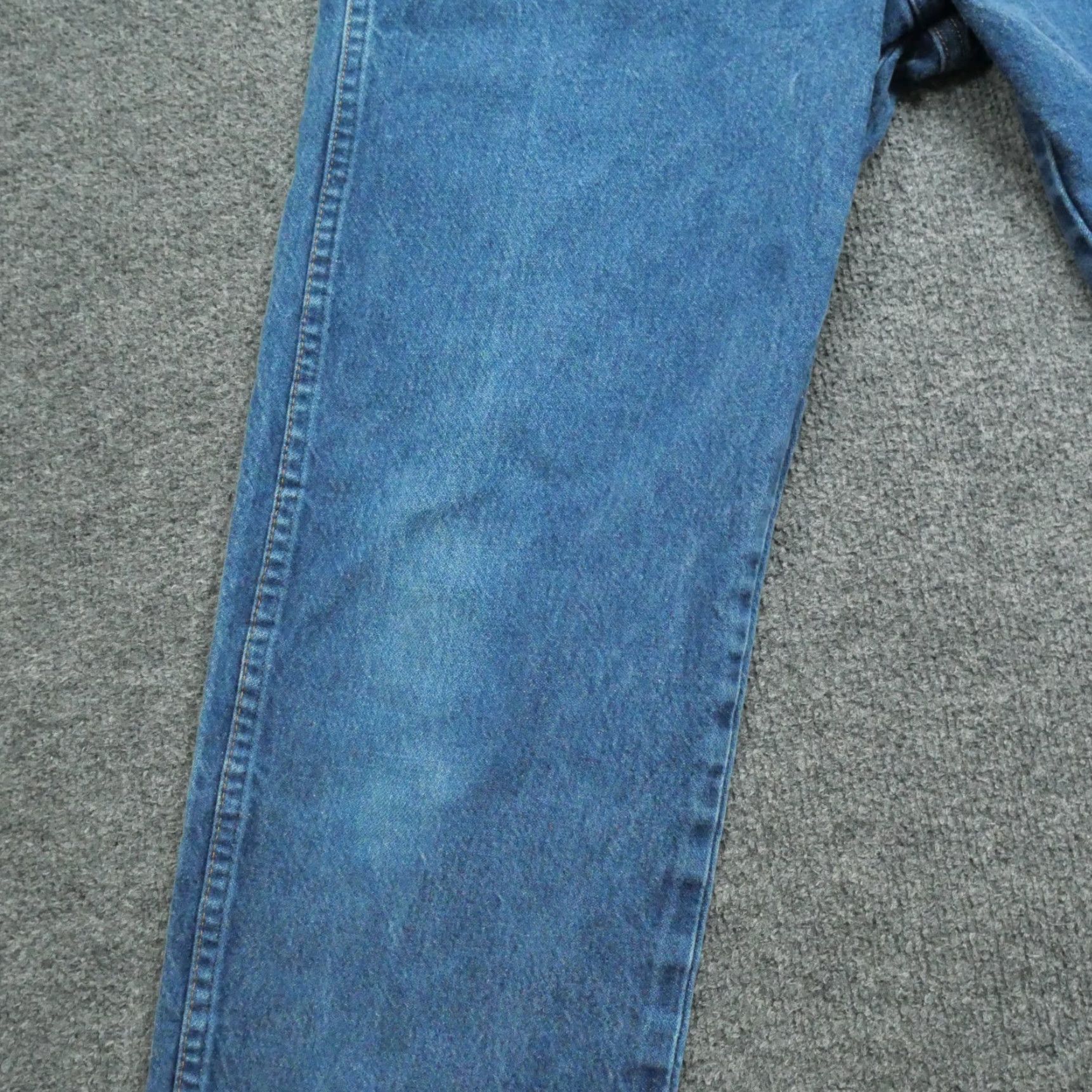 Wrangler VINTAGE Wrangler Jeans Mens 38x30 Blue Denim Pants Cowboy 13MWZ GK Straight Jeans Mens Blue 13MWZ Cowboy Theme Pockets Size US 36 / EU 52 - 3 Thumbnail