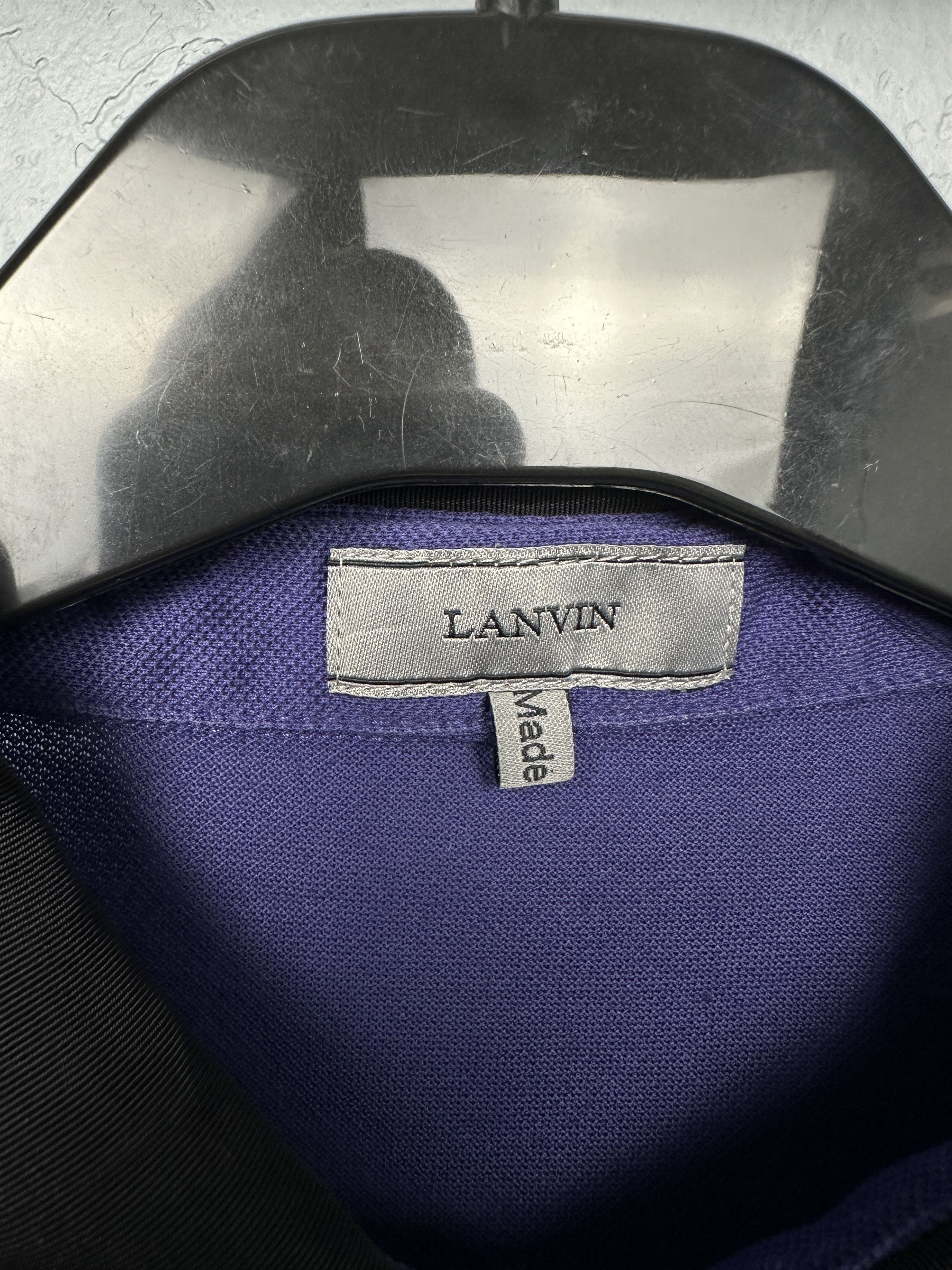 Lanvin Lanvin Mens Polo Shirt Made in Italy Size US L / EU 52-54 / 3 - 3 Thumbnail