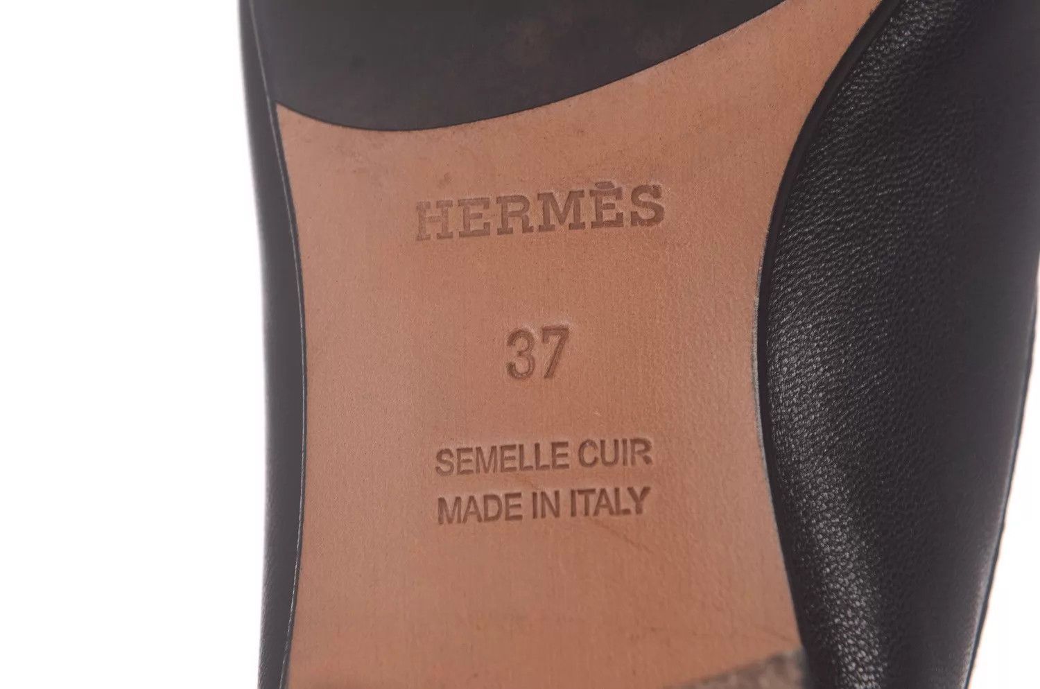 Hermes Hermès leather shoes size 37 Size US 6.5 / IT 36.5 - 6 Thumbnail