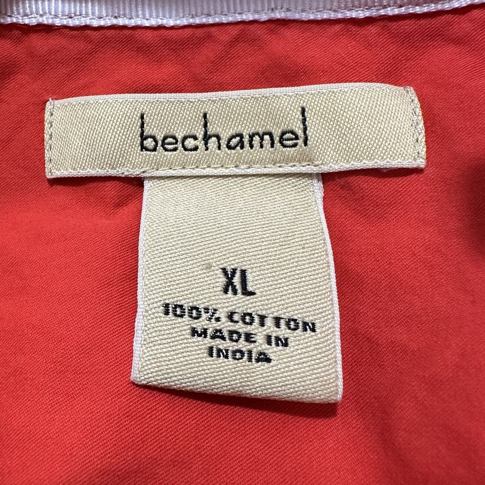 Other Bechamel Women's XL Button Down Collared Shirt Pink Top Size XL / US 12-14 / IT 48-50 - 3 Thumbnail