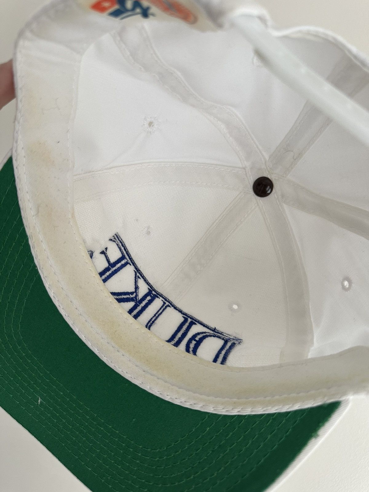 Vintage Vintage 90s NCAA Duke Blue Devils Snapback The Game SplitBar Size ONE SIZE - 7 Thumbnail
