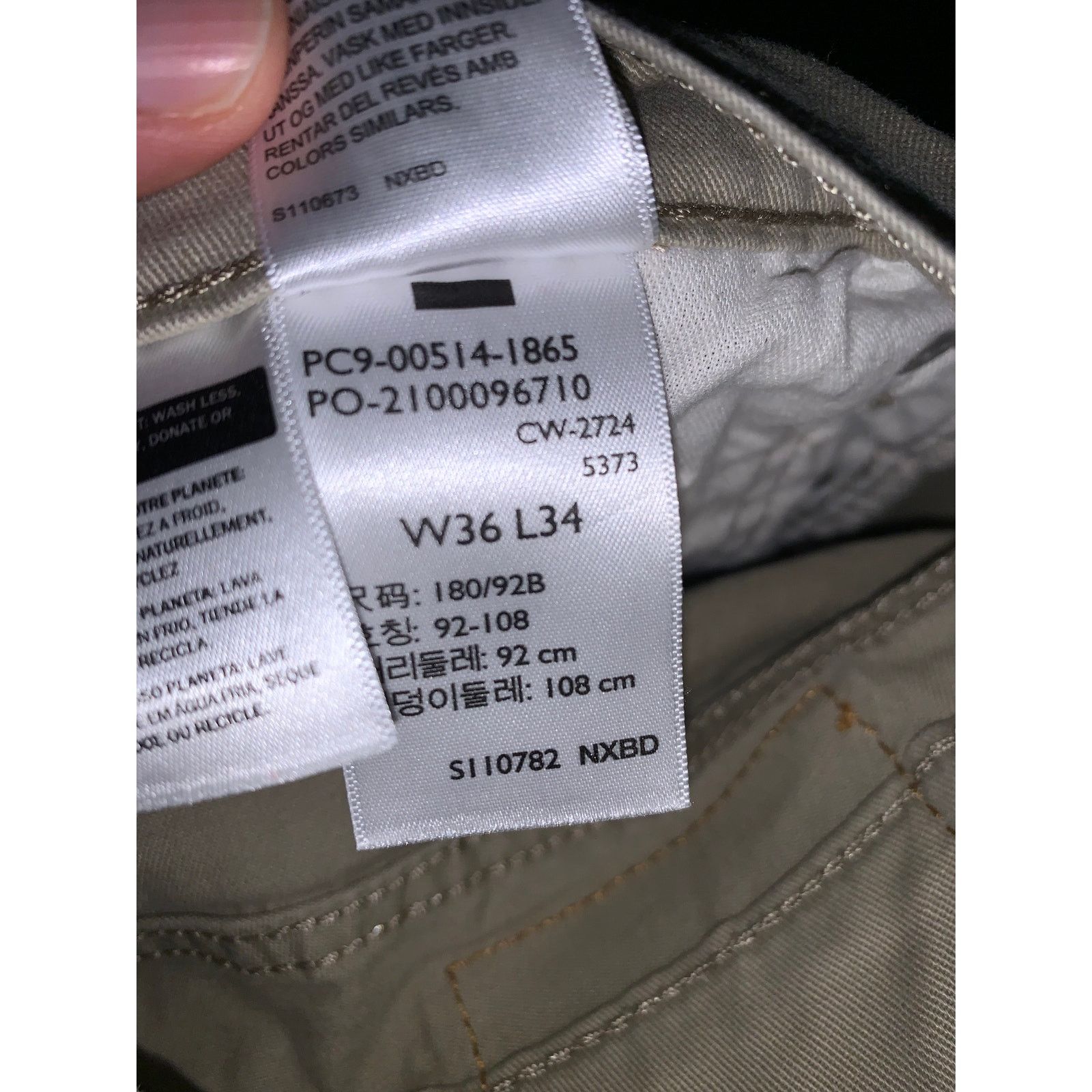 Levi's Levi's Khaki Pants 514 Straight Fit W36 L34 Chino Size US 36 / EU 52 - 9 Thumbnail