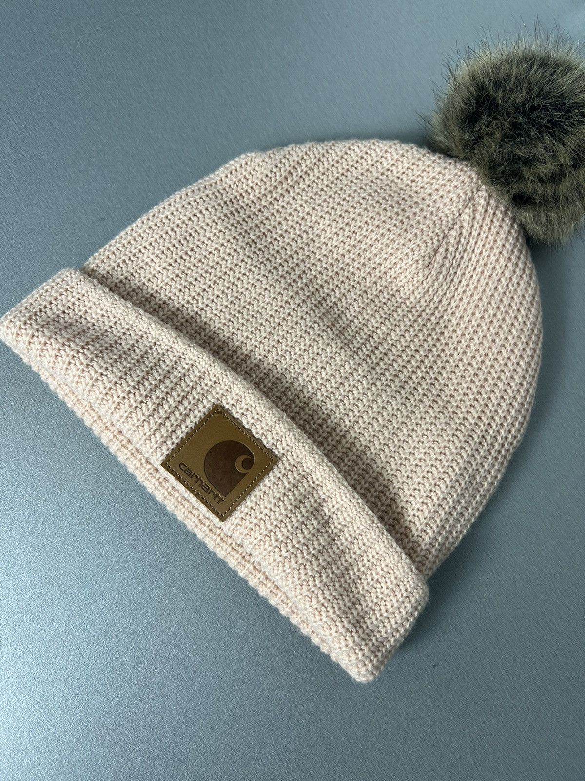 Vintage VERY RARE CARHARTT WORK IN PROGRESS DESIGNER KNIT HATS 90s Size ONE SIZE - 2 Thumbnail