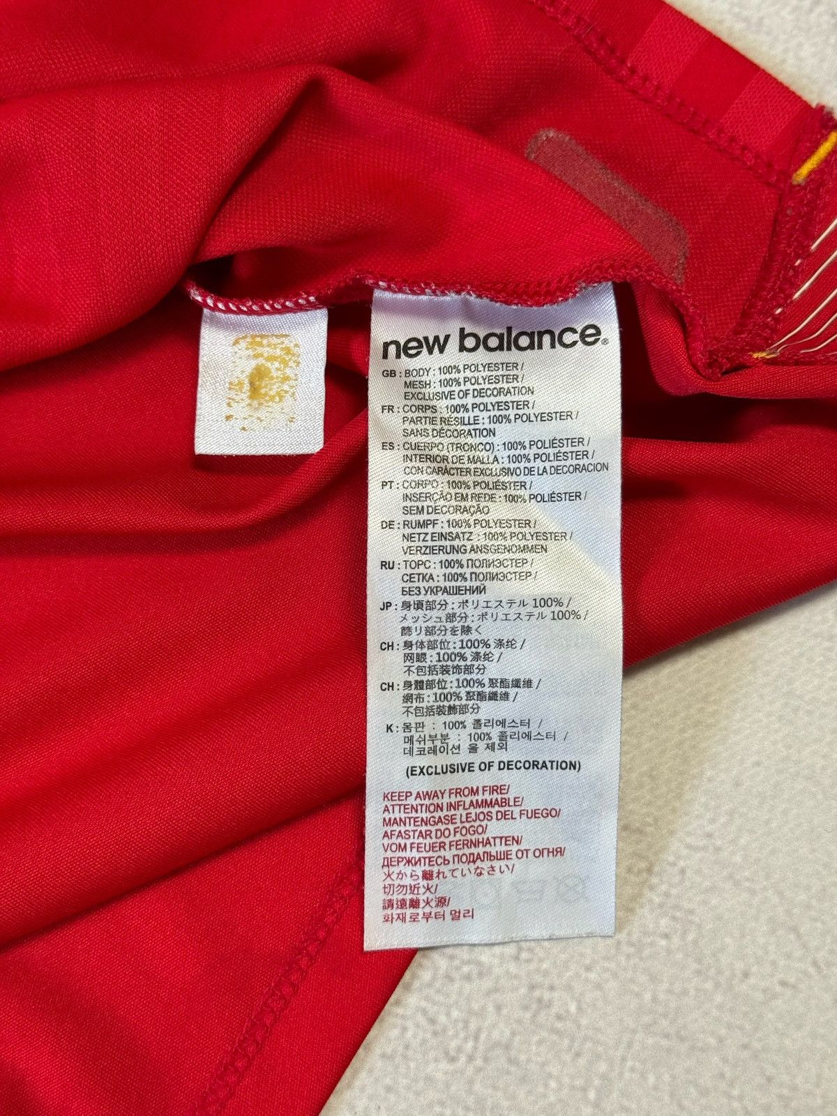New Balance New Balance Liverpool Jersey Football Shirt 2015/2016 Womens Size US M / EU 48-50 / 2 - 10 Thumbnail