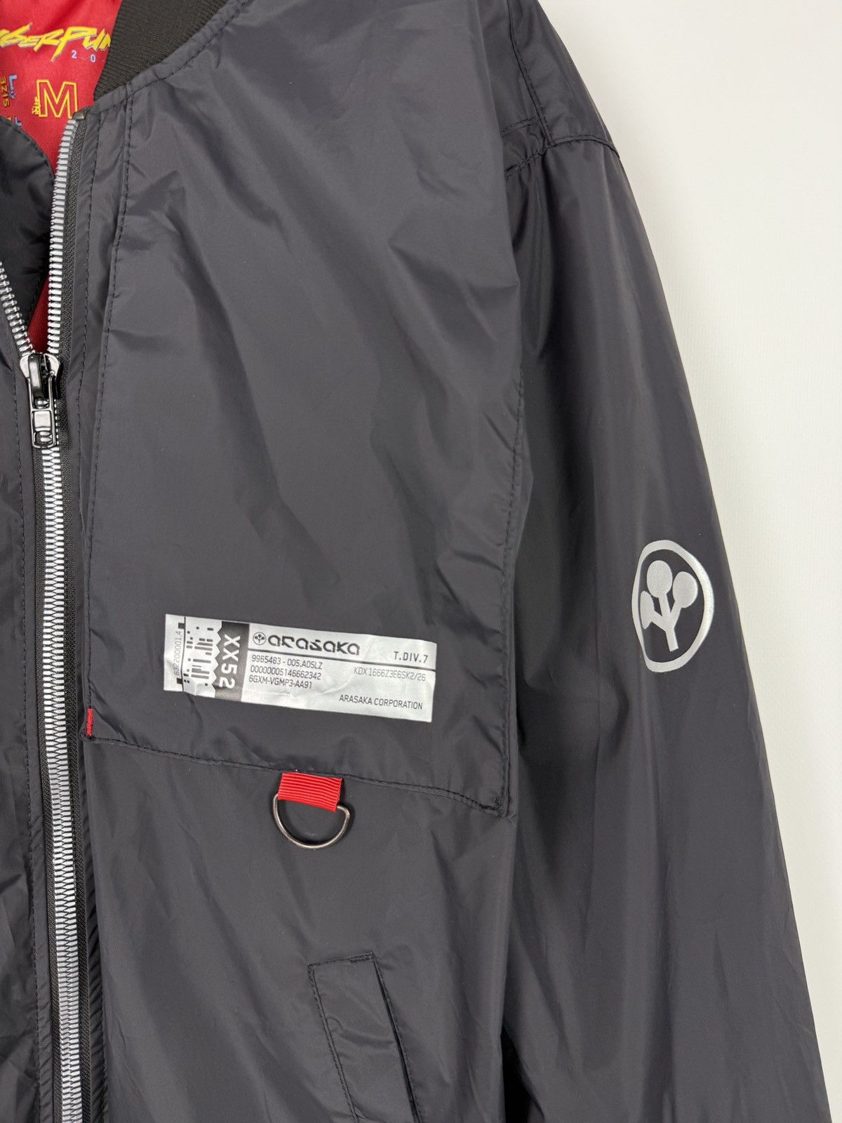 Other CD Projekt Red Cyberpunk 2077 Official Arasaka Nylon Bomber Size US M / EU 48-50 / 2 - 3 Thumbnail