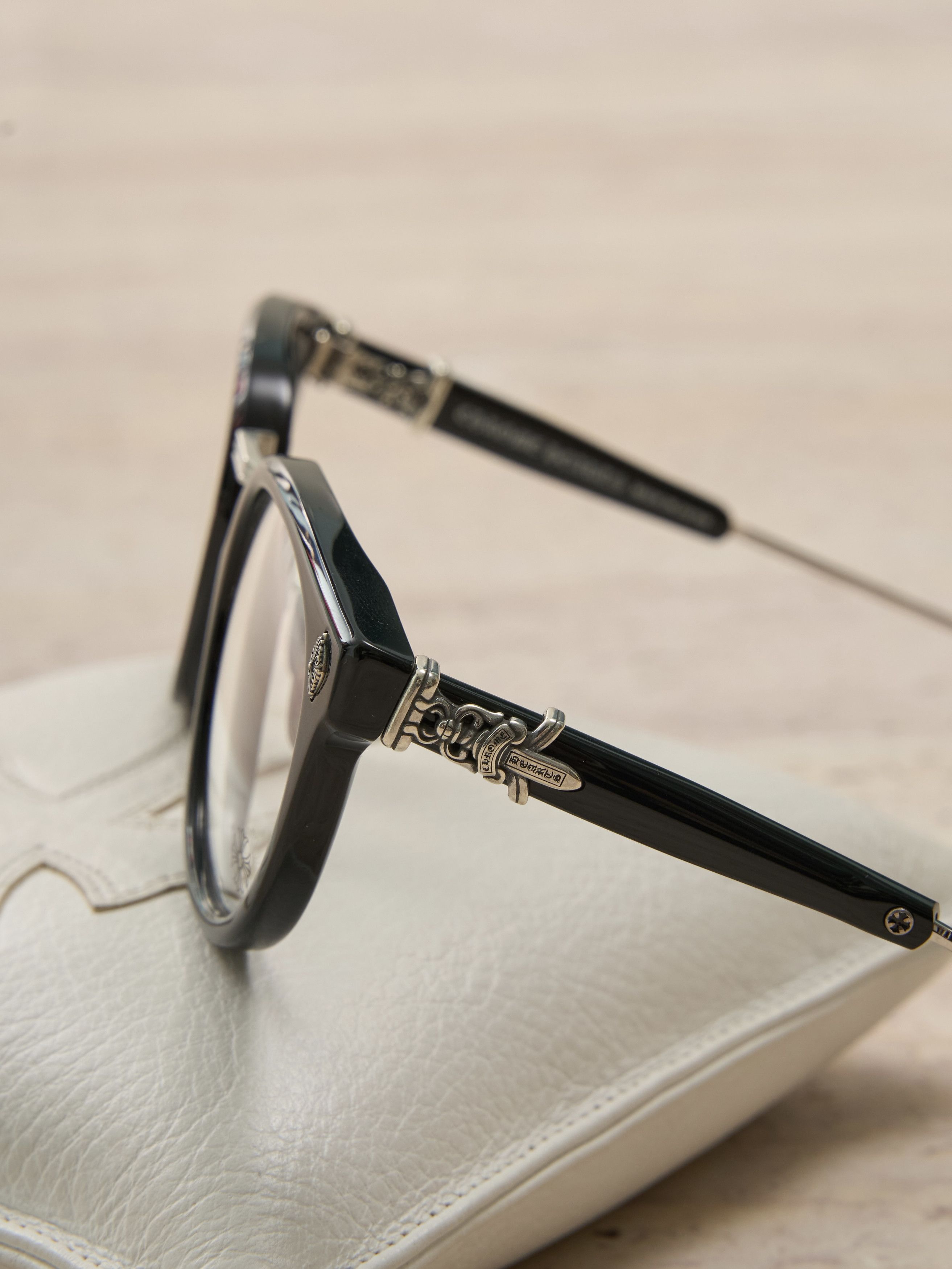Chrome Hearts Chrome Hearts SAC BK/SS Glasses Size ONE SIZE - 5 Thumbnail