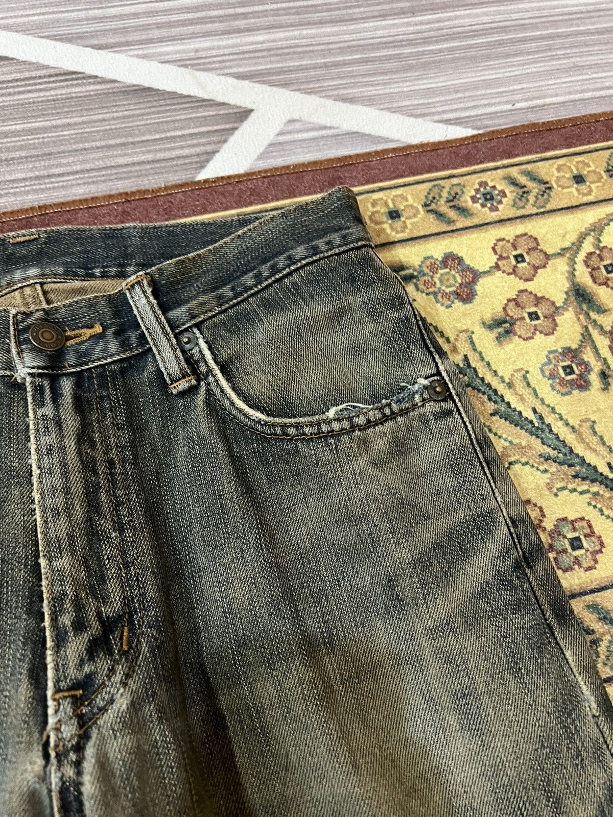 Edwin Vintage Edwin Distressed Jean Size US 28 / EU 44 - 18 Thumbnail