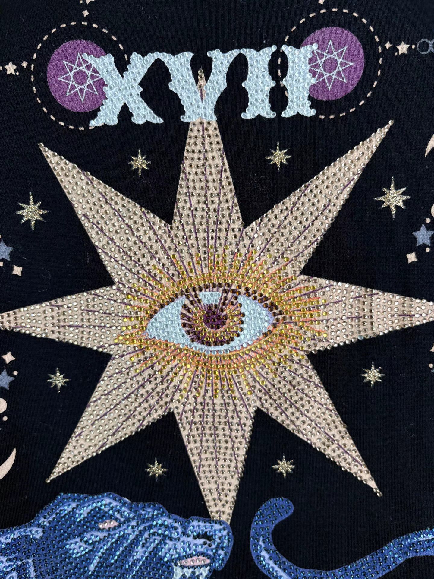 Ed Hardy ED HARDY Constellation Full Diamond Short Sleeve K1 Size US XXL / EU 58 / 5 - 3 Thumbnail