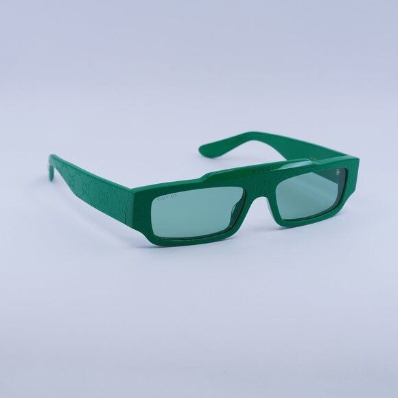 Gucci 🕶️ New Gucci GG1592S 003 Green Sunglasses Size ONE SIZE - 1 Thumbnail