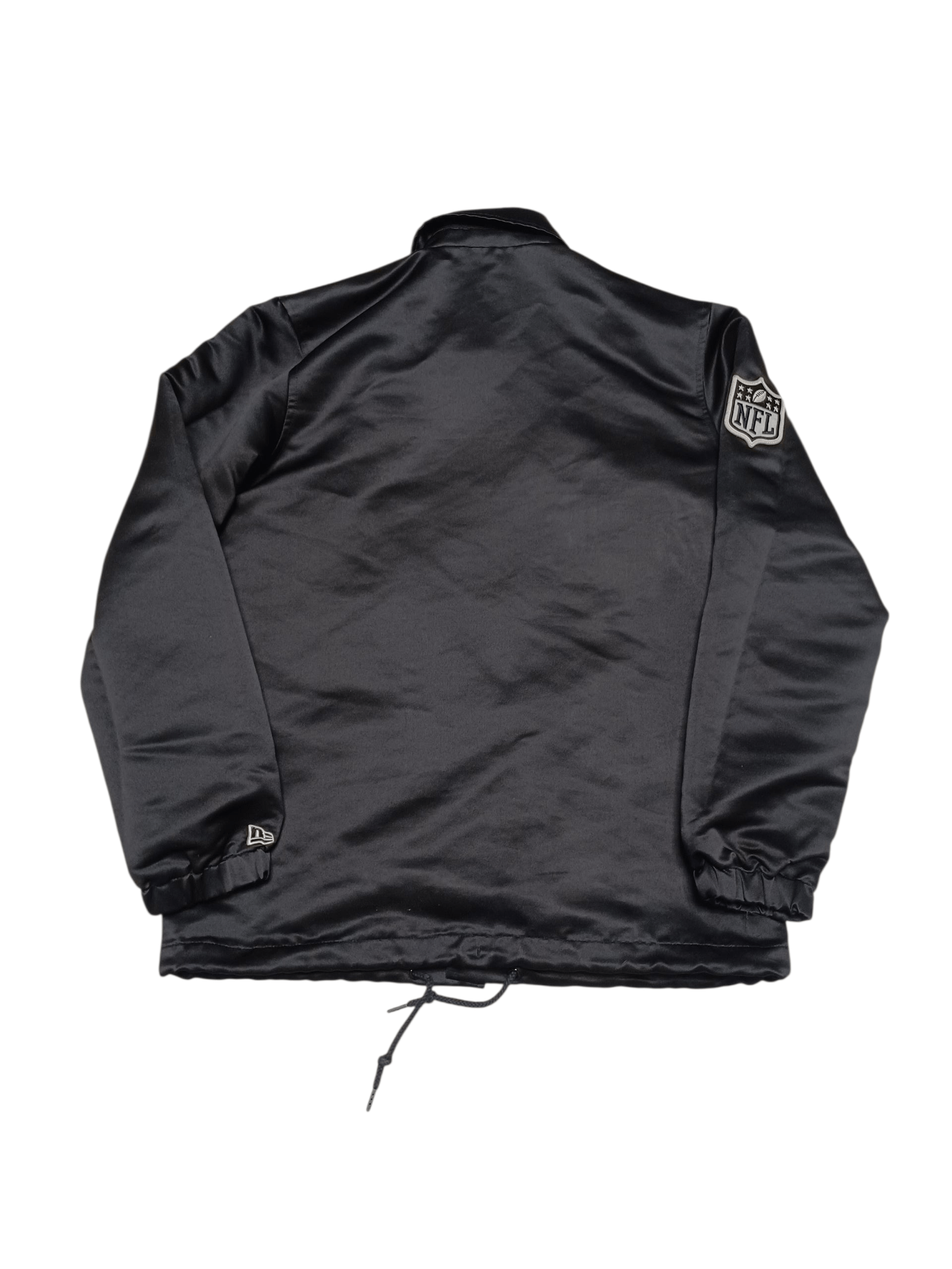 New Era OAKLAND RAIDERS NEW ERA NFL NYLON COACH JACKET Size US S / EU 44-46 / 1 - 3 Thumbnail
