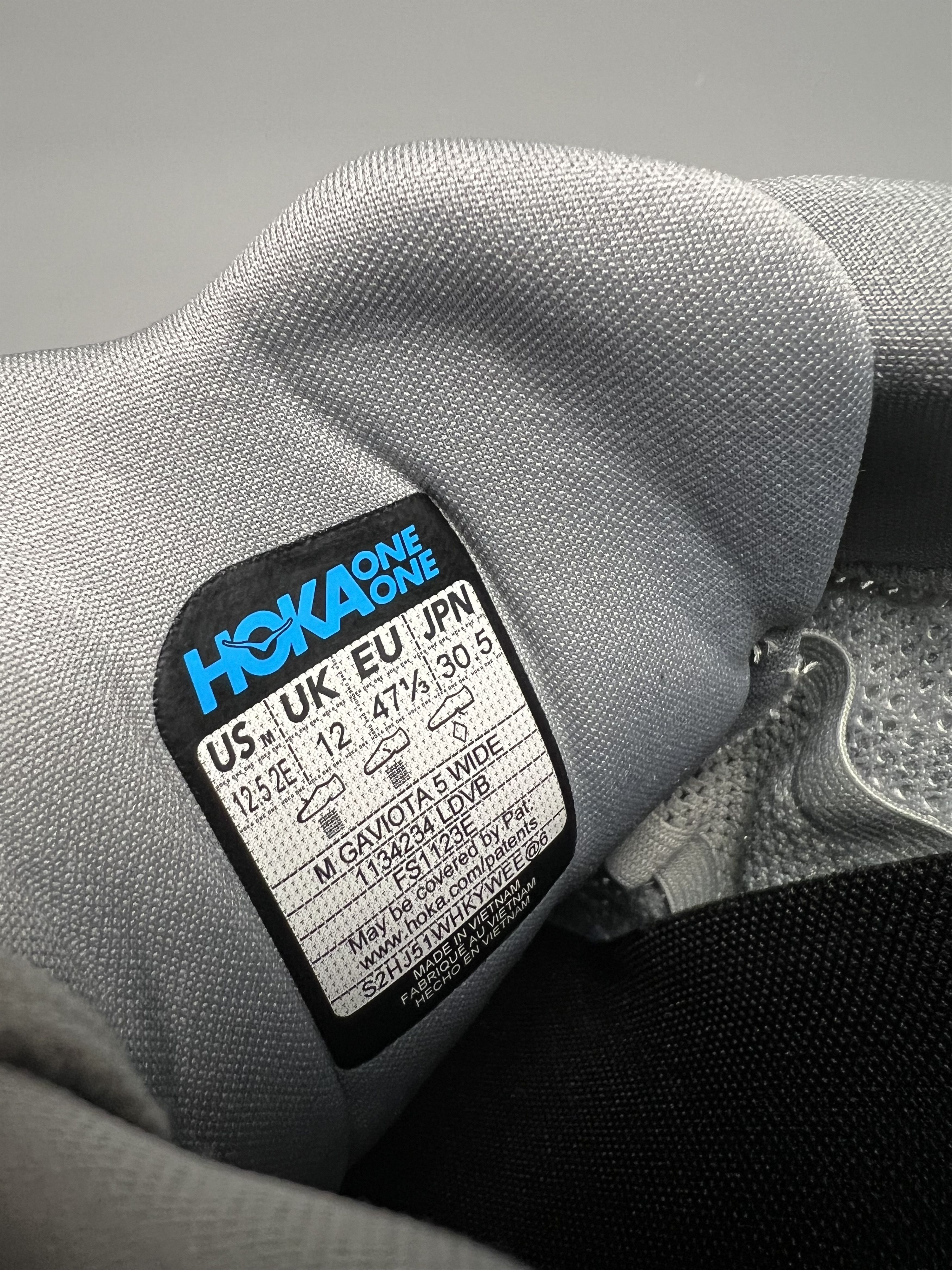 Hoka Hoka One One Gaviota 5 Wide Running Shoes Walking Gym Size US 12.5 / EU 45-46 - 7 Thumbnail