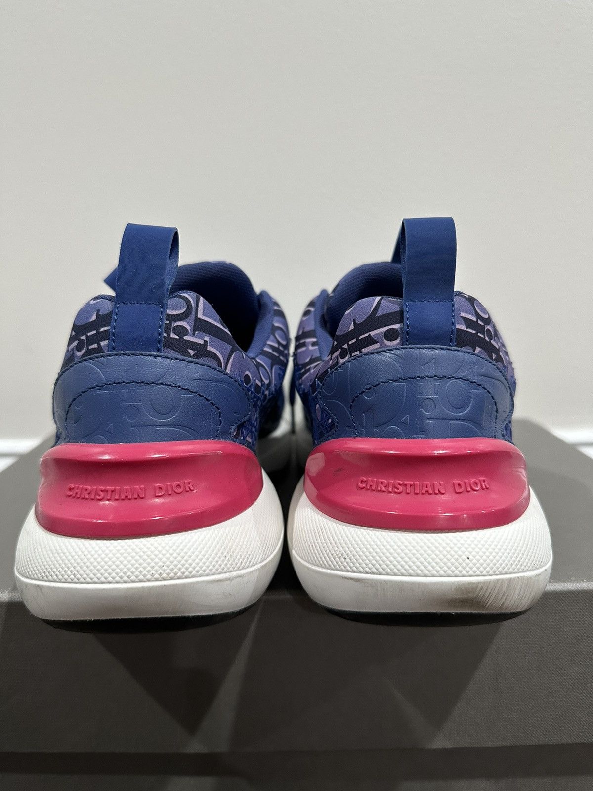 Dior Dior B24 Oblique / Monogram Purple Runner Techincal Shoes Size US 7 / EU 40 - 3 Thumbnail