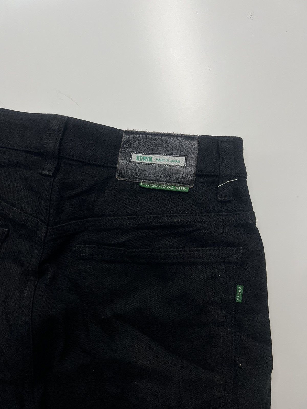 Edwin Edwin Super Black Stretch Jeans Size 31-32 Size US 31 - 8 Thumbnail