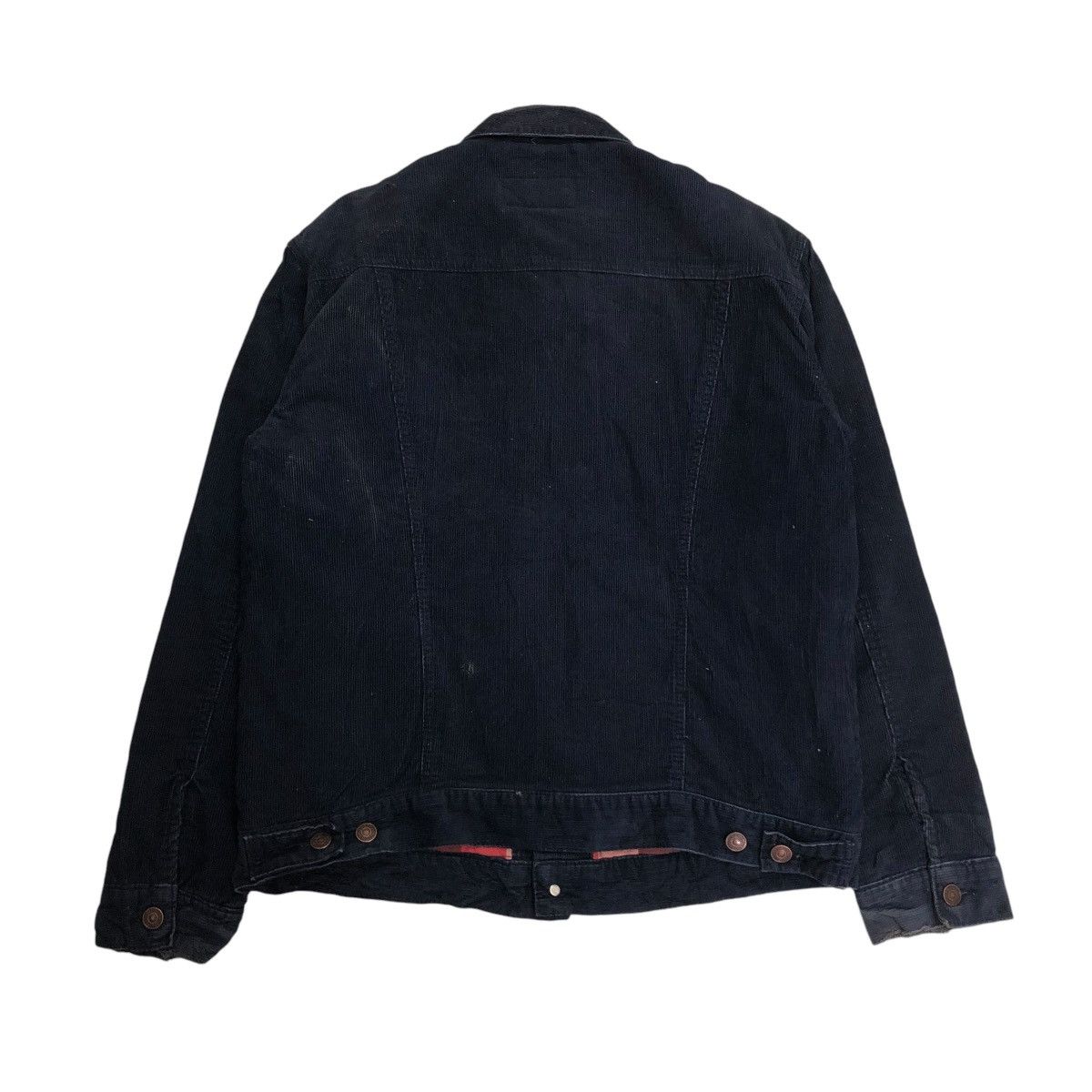 Levi's 🔥VINTAGE BIKER TRUCKER JACKET LEVI’S CORDUROY BLANKET Size US M / EU 48-50 / 2 - 2 Thumbnail