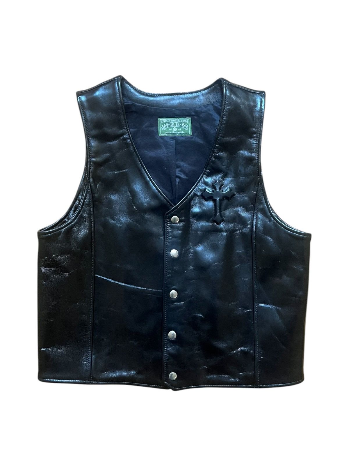 Our Legacy - Leather Vest Black Leather