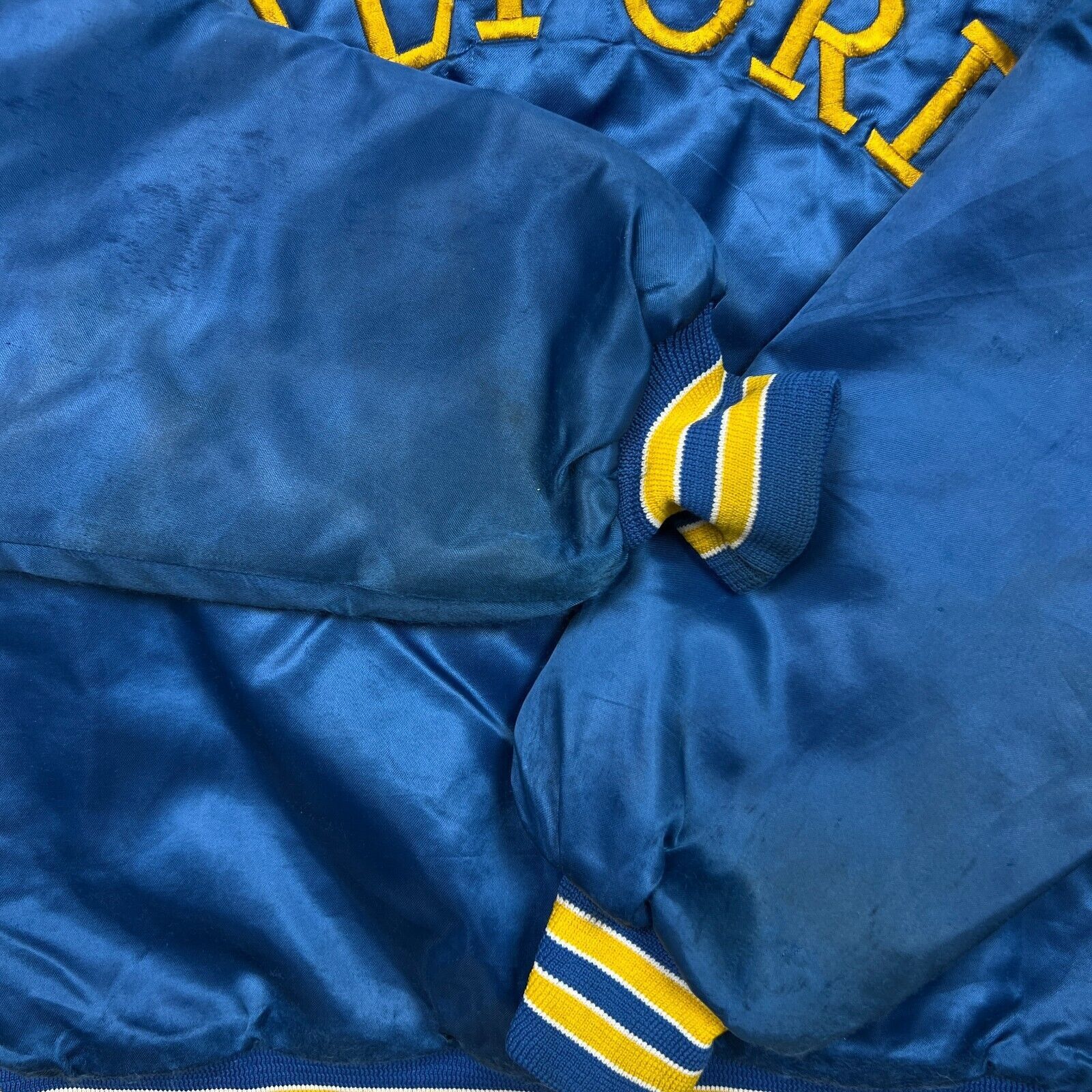 Chalk Line × Vintage VTG Chalk Line Milford Baseball Satin Jacket XS USA Bomber Size US XS / EU 42 / 0 - 10 Thumbnail