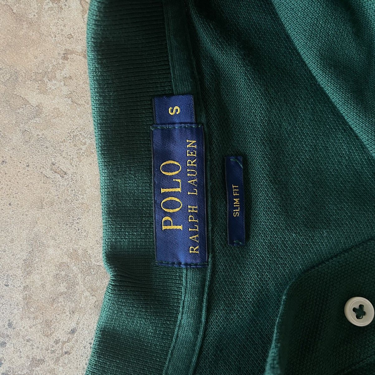 Polo Ralph Lauren × Vintage Vintage Green Large Logo Ralph Lauren Polo Size US S / EU 44-46 / 1 - 4 Thumbnail