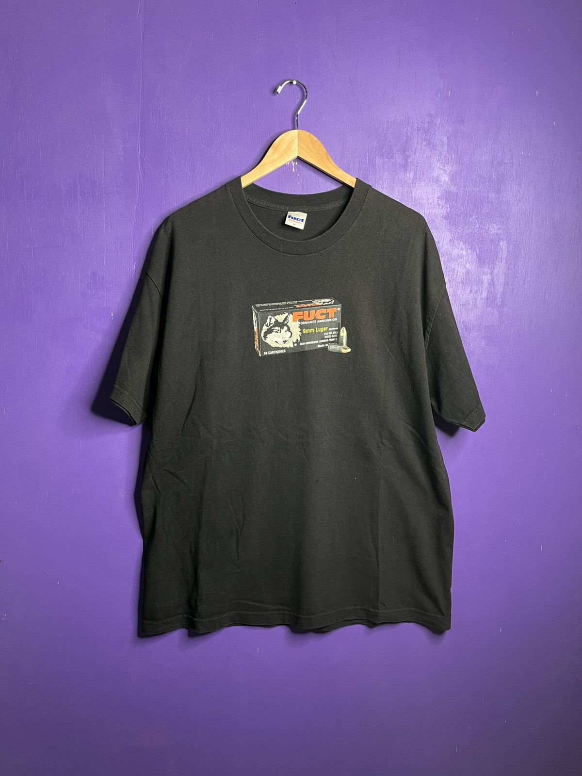 FUCT × Vintage Vintage 90s FUCT skatewear ammunition t-shirt Size US XL / EU 56 / 4 - 1 Thumbnail