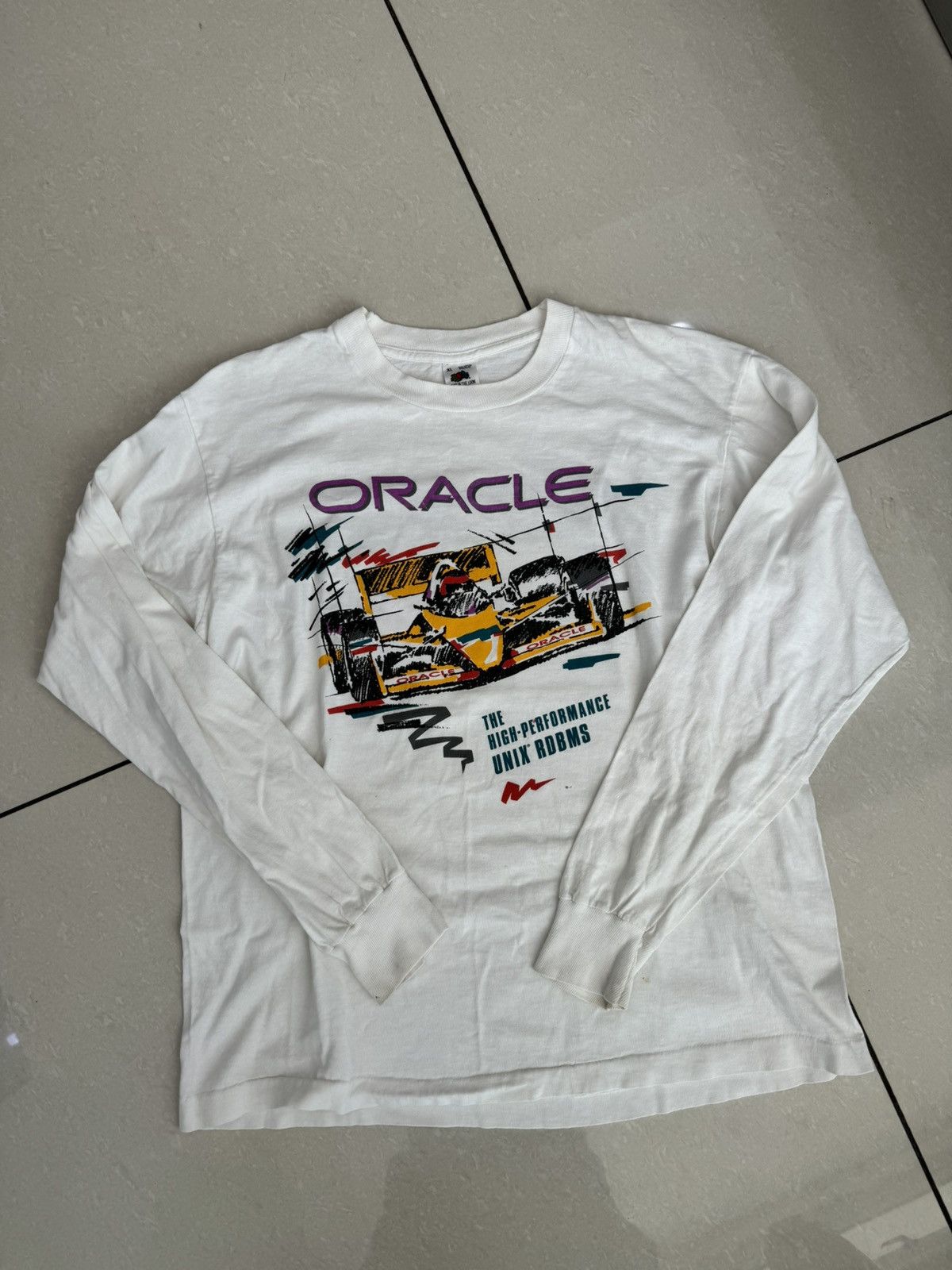 Vintage Vintage ‘95 Oracle Team Unix F1 Racing Longsleeve Tee Size US XL / EU 56 / 4 - 3 Thumbnail