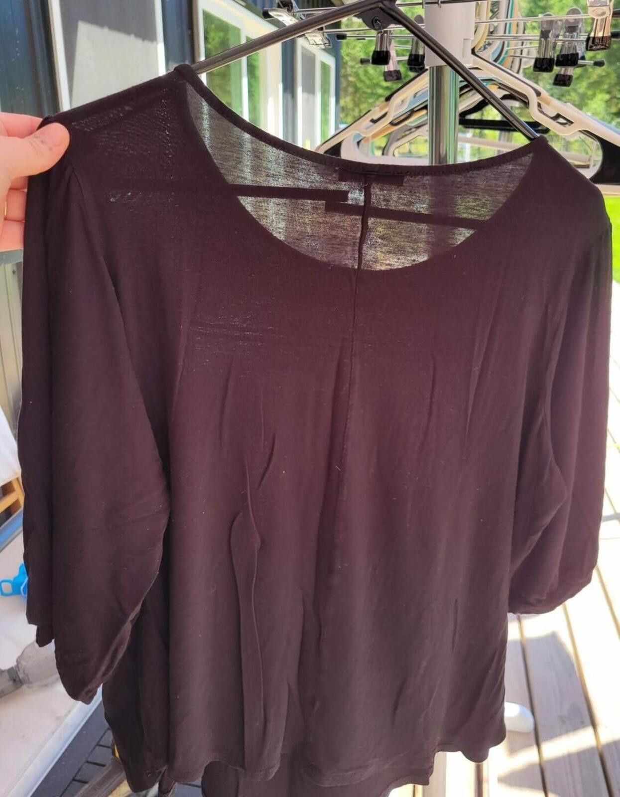 Other Ava James 1X Black 'Love Yourself' Graphic Top Size XL / US 12-14 / IT 48-50 - 3 Thumbnail
