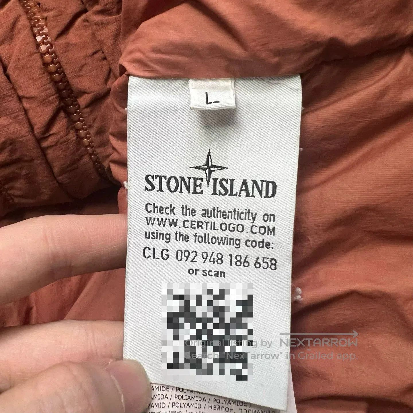 Stone Island Stone Island Down Jacket Size L. Size US L / EU 52-54 / 3 - 4 Thumbnail