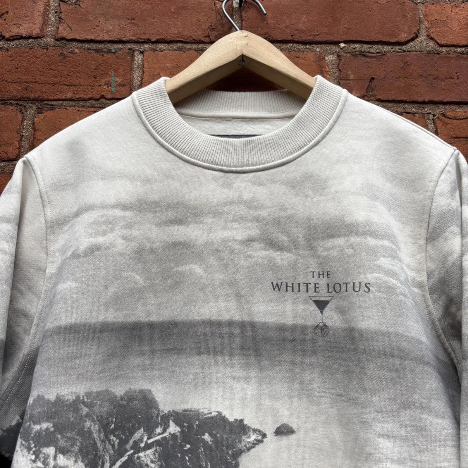 Abercrombie & Fitch white lotus Abercrombie and fitch crewneck sweatshirt Size XS / US 0-2 / IT 36-38 - 2 Thumbnail