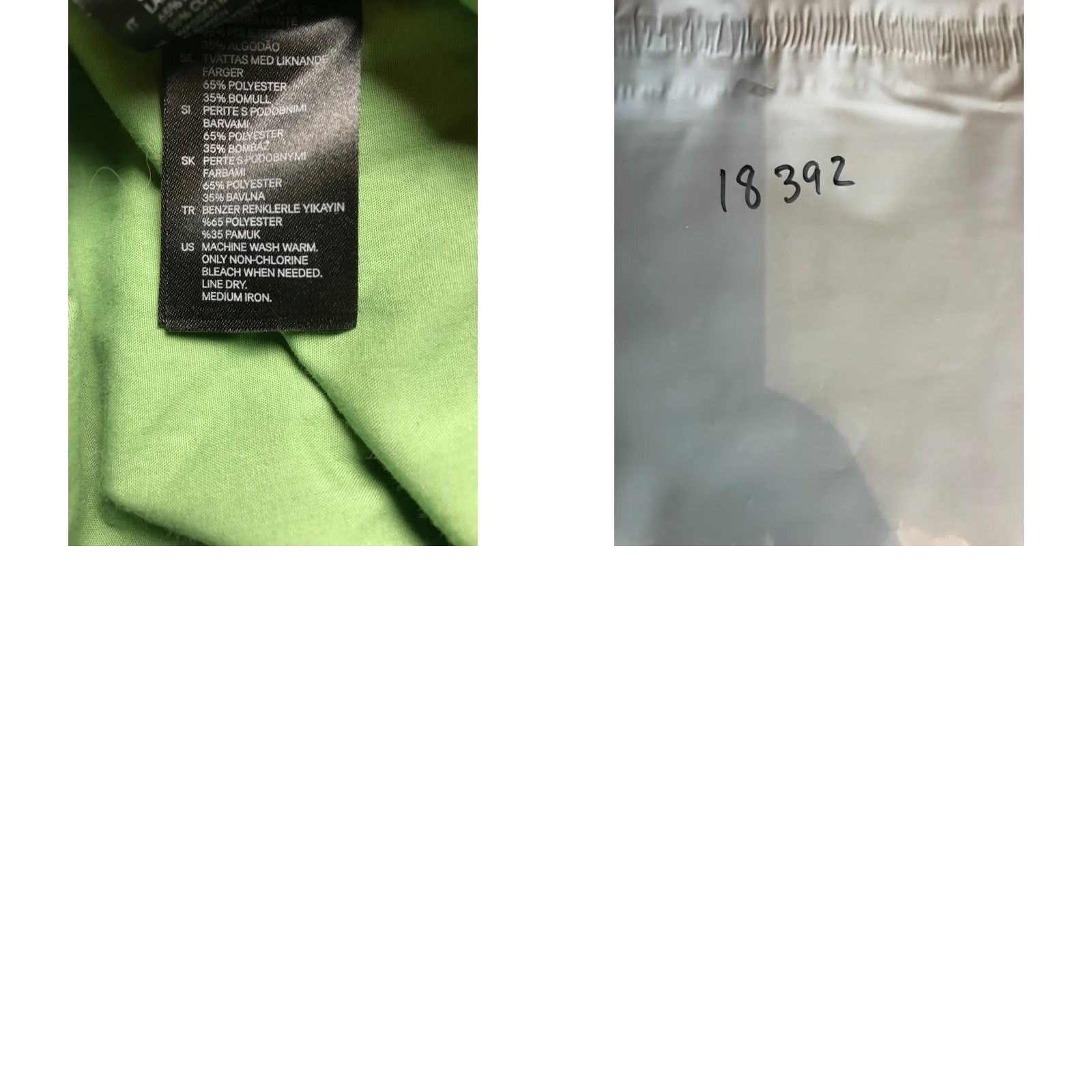 H&M H&M Shirt Mens Size Large Green Button Up Long Sleeve Size US L / EU 52-54 / 3 - 8 Thumbnail