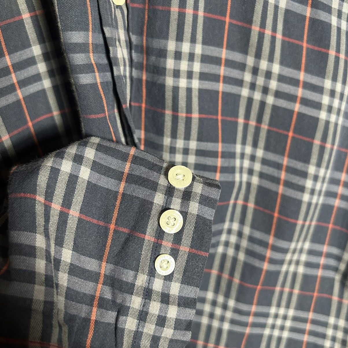 Burberry × Vintage Vintage Burberrys Nova Check Shirt Size US L / EU 52-54 / 3 - 5 Thumbnail