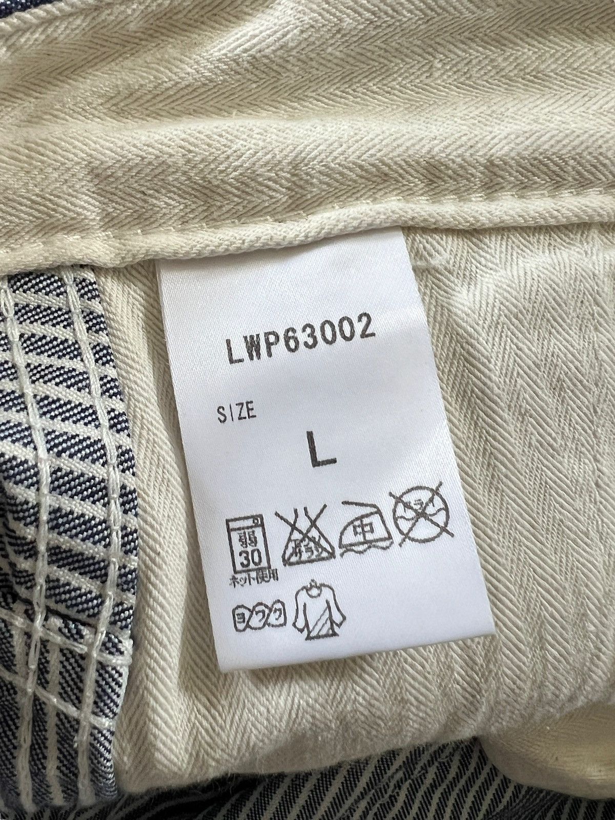Lee Lee Hickory Stripe Worker Cargo Pants Size US 32 / EU 48 - 12 Thumbnail