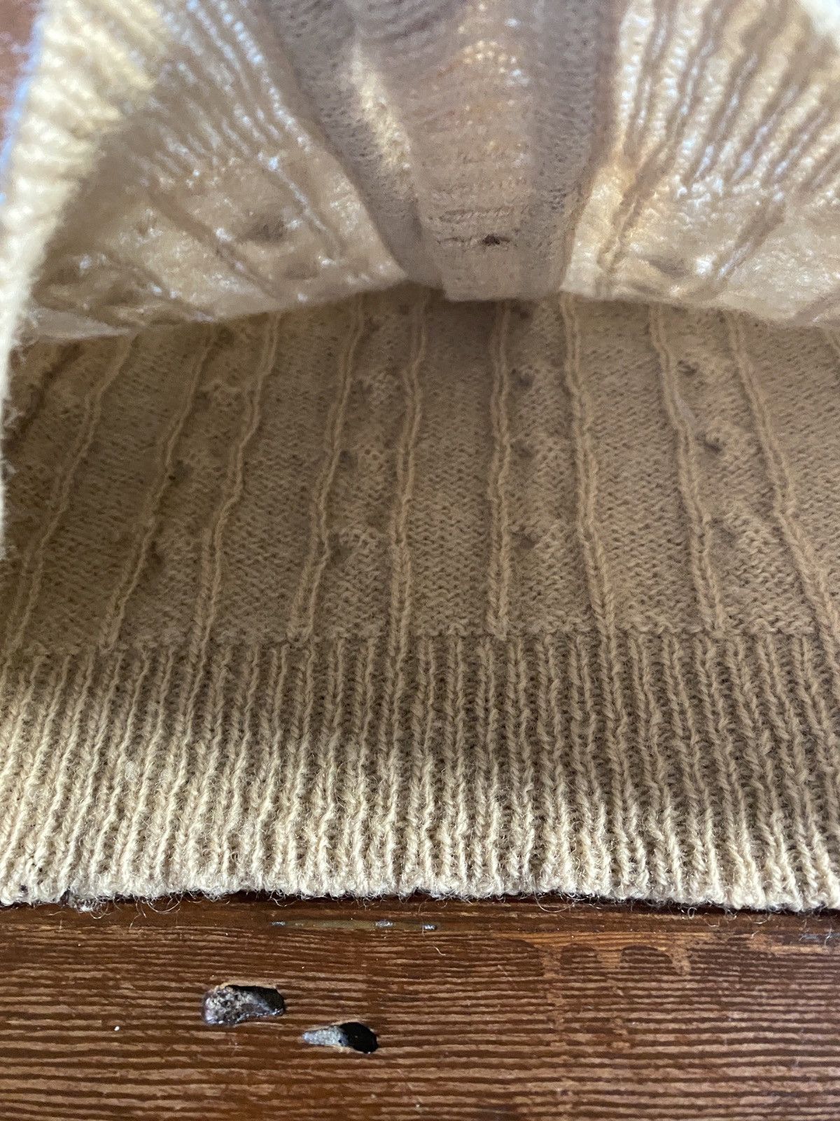 Saks Fifth Avenue × Vintage Vintage 70’s Saks Fifth Ave Wool Knit Cardigan Sweater Vest Size S / US 4 / IT 40 - 5 Thumbnail